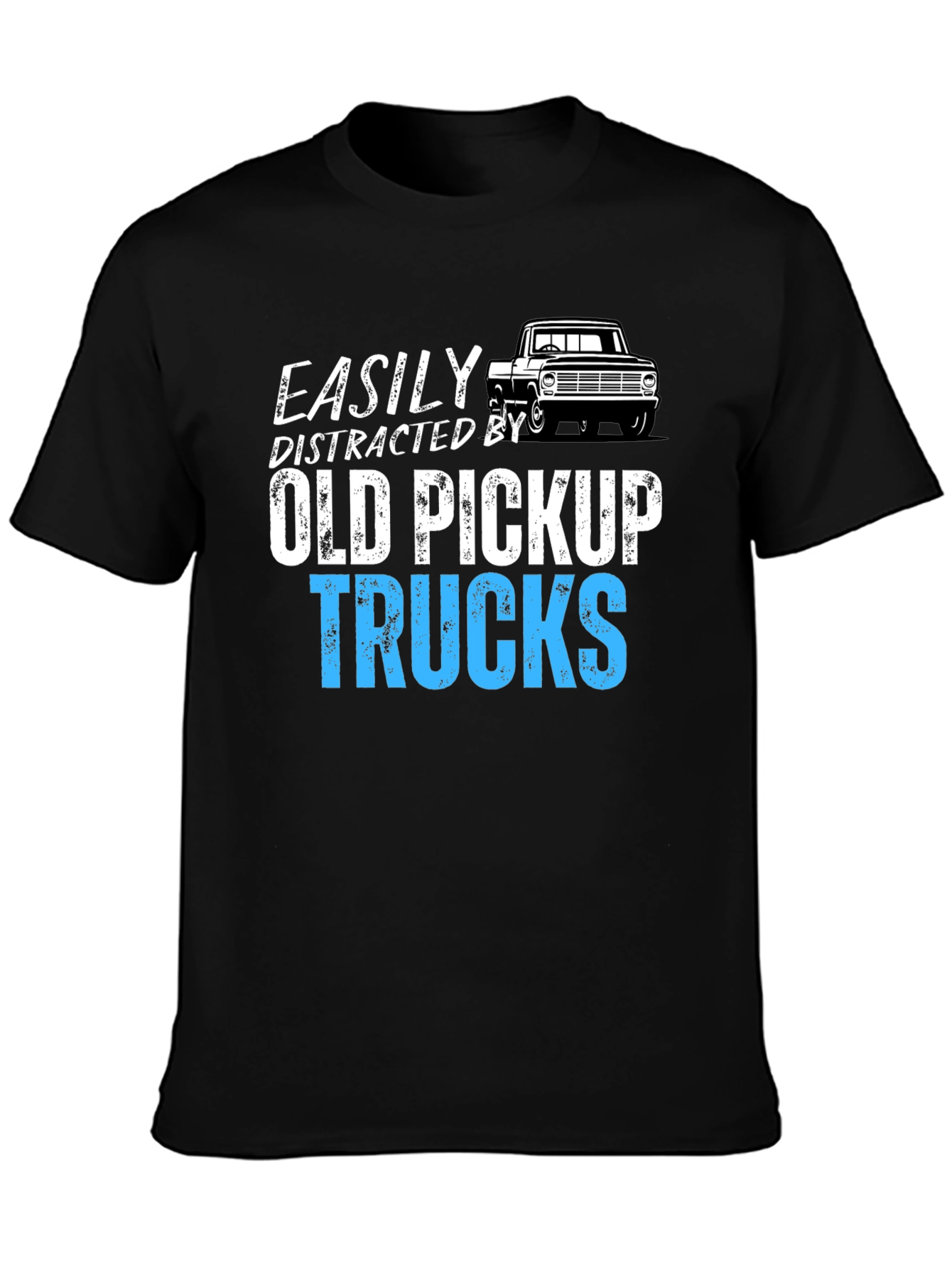 Easily Distracted by Old Pickup Trucks Tee
