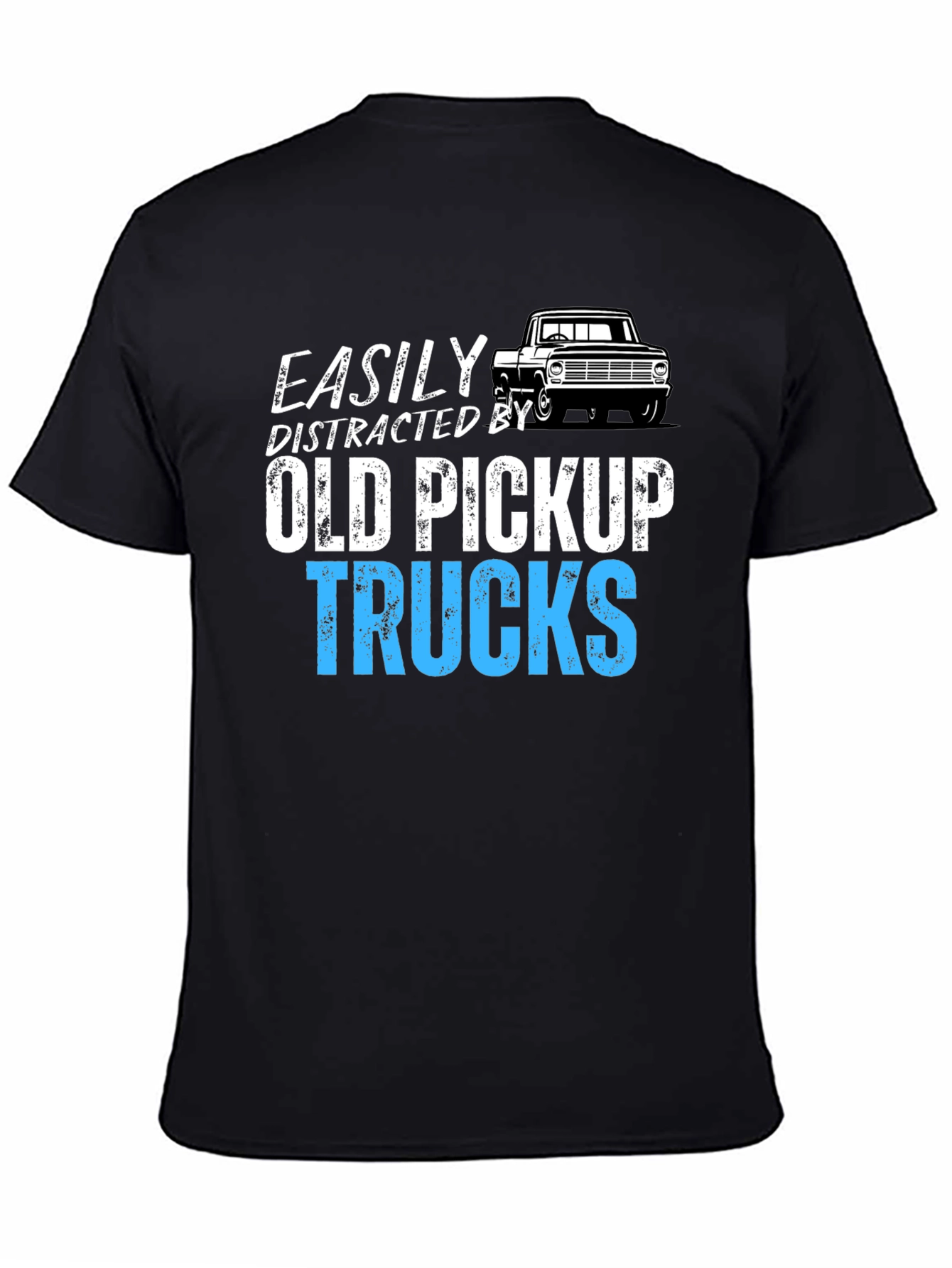 Easily Distracted by Old Pickup Trucks Tee