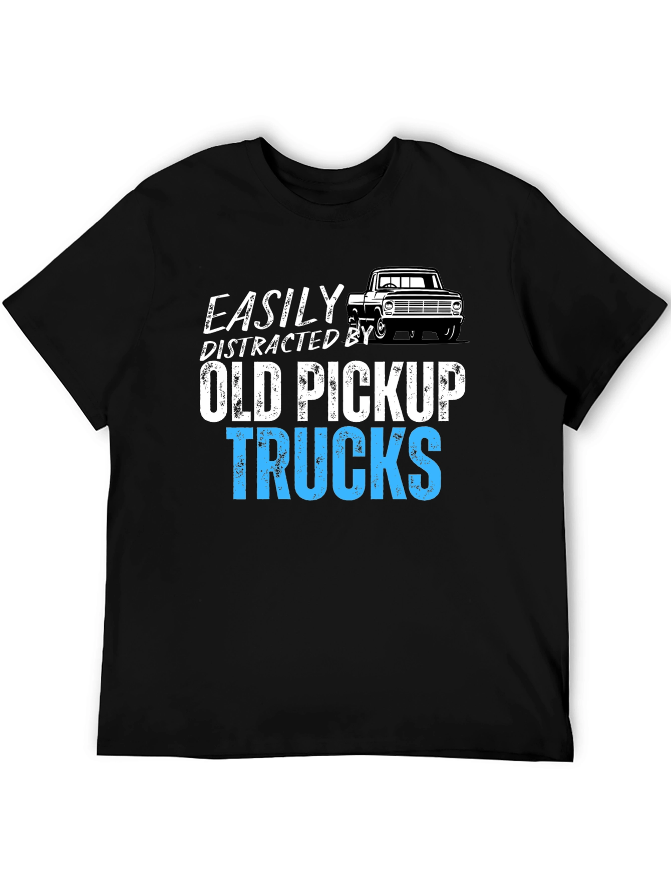 Easily Distracted by Old Pickup Trucks Tee