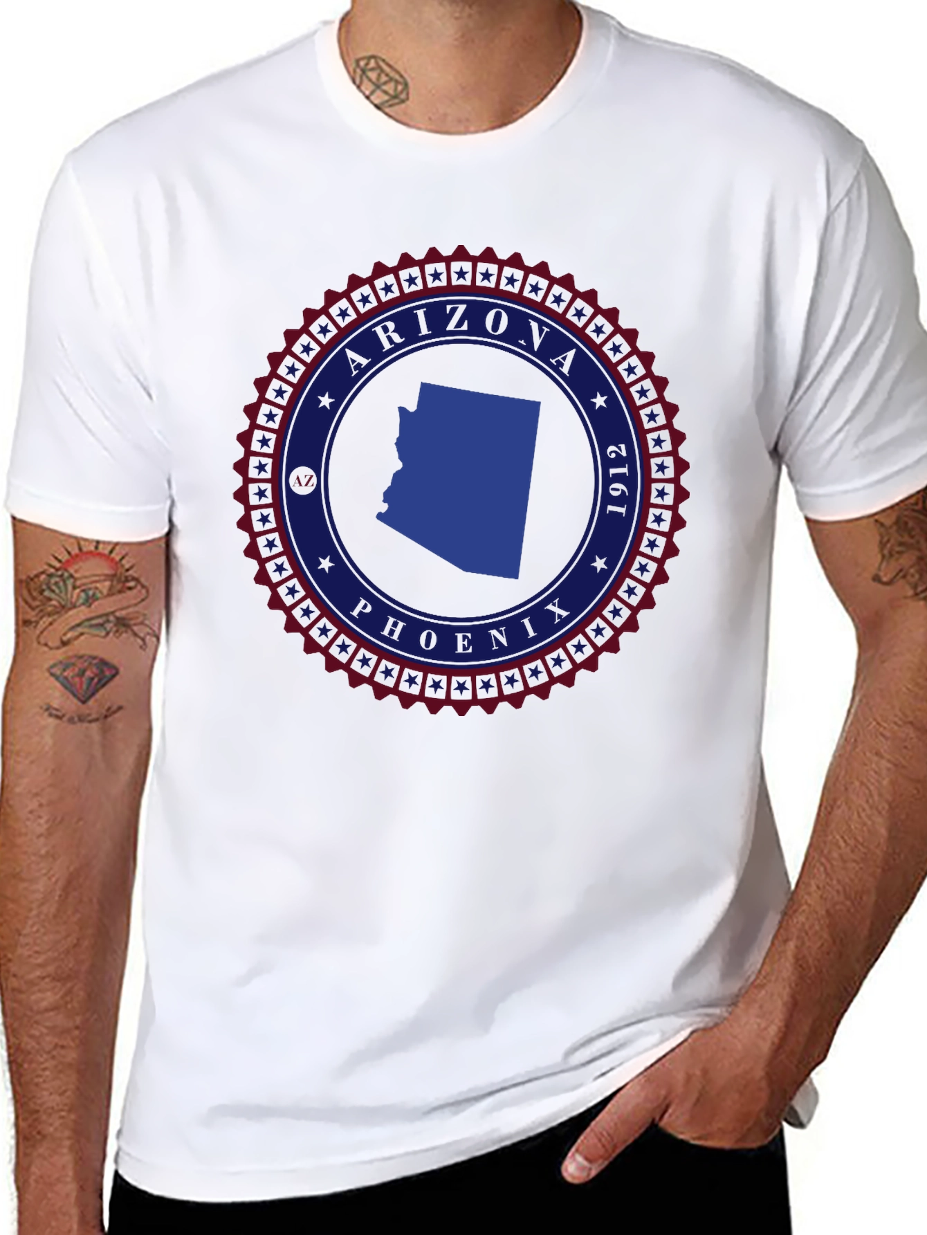 Arizona Phoenix 1912 Graphic Tee - Black