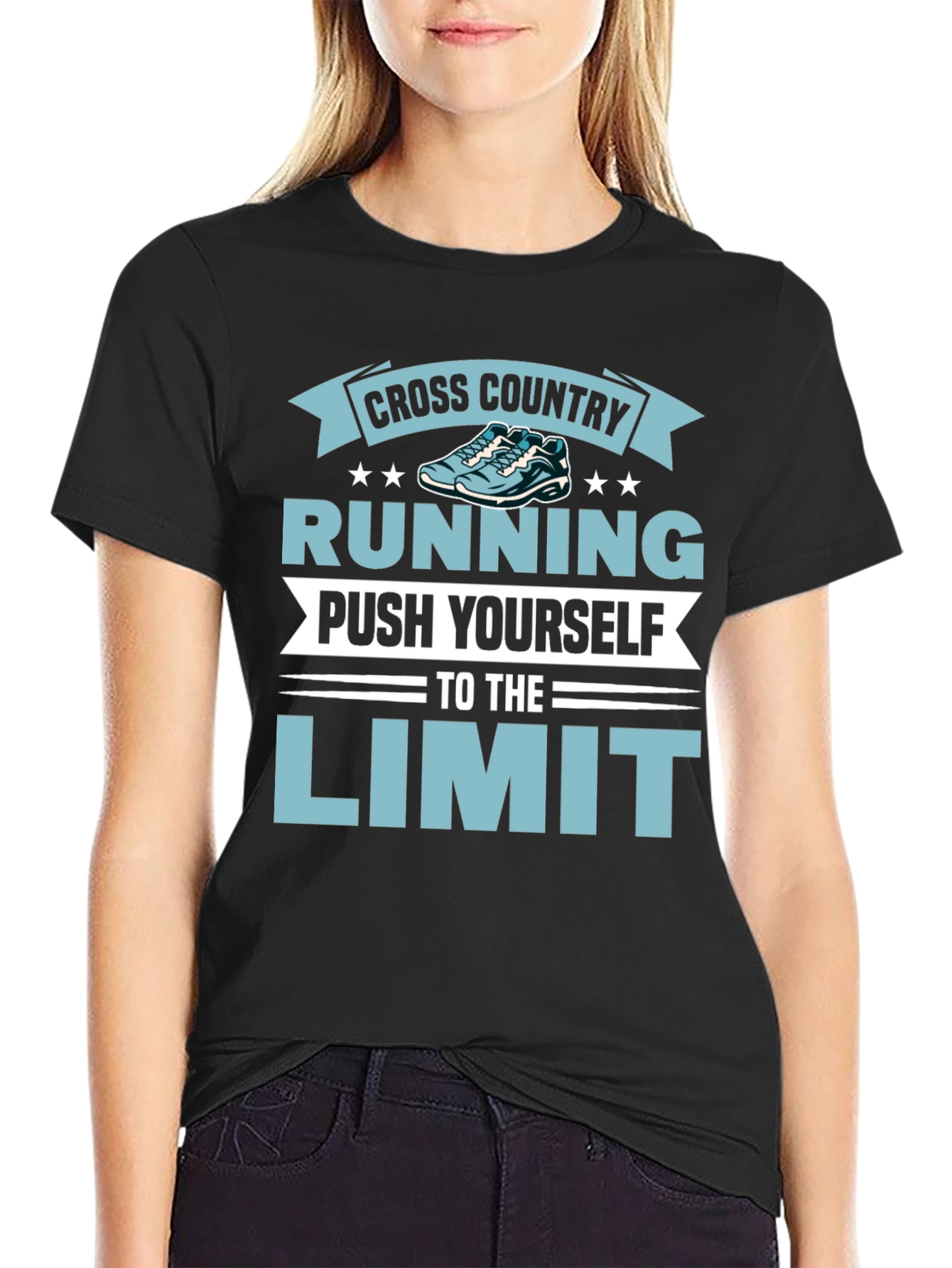 Cross Country Running Graphic Tee