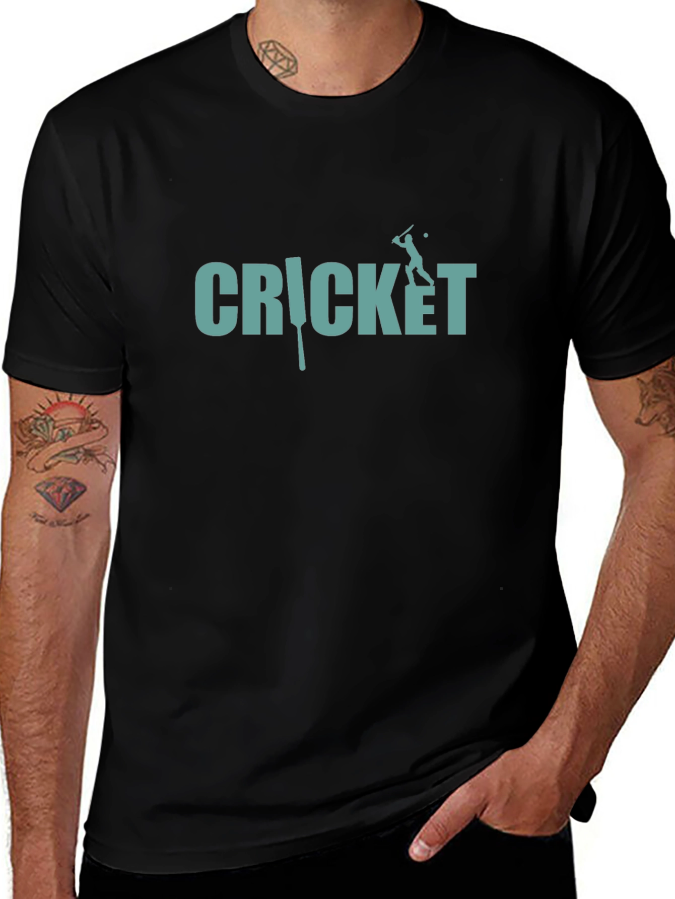 Cricket T-Shirt - Stylish Sports Tee