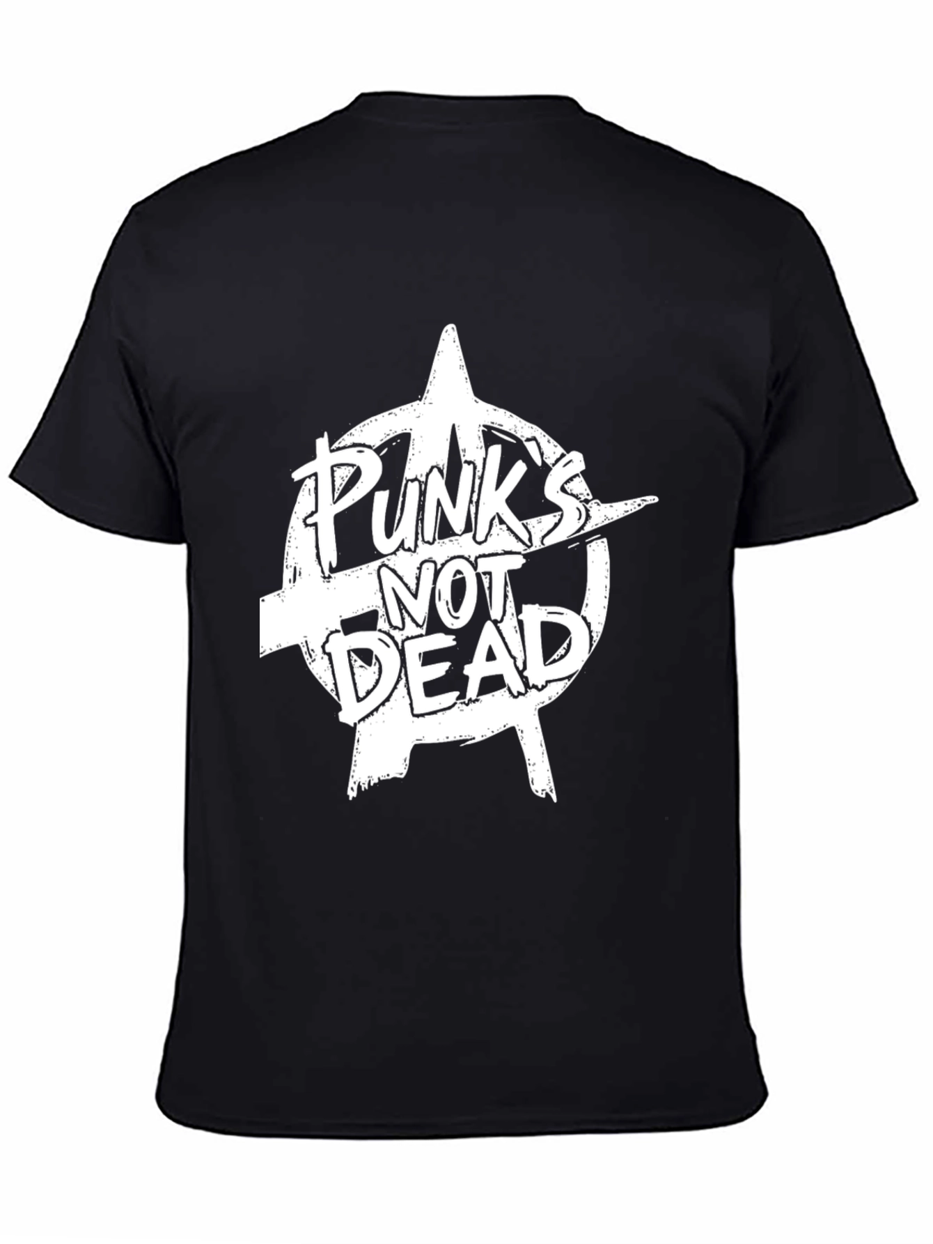 Punks Not Dead Black T-Shirt