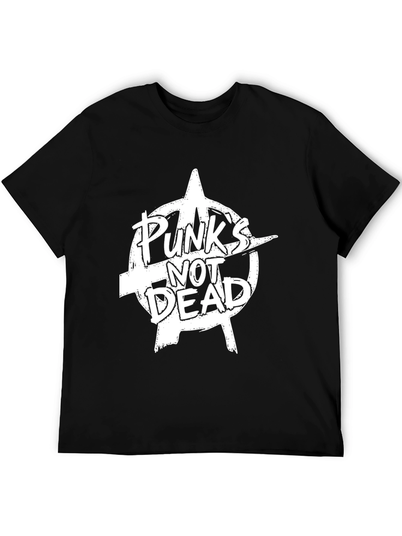 Punks Not Dead Black T-Shirt