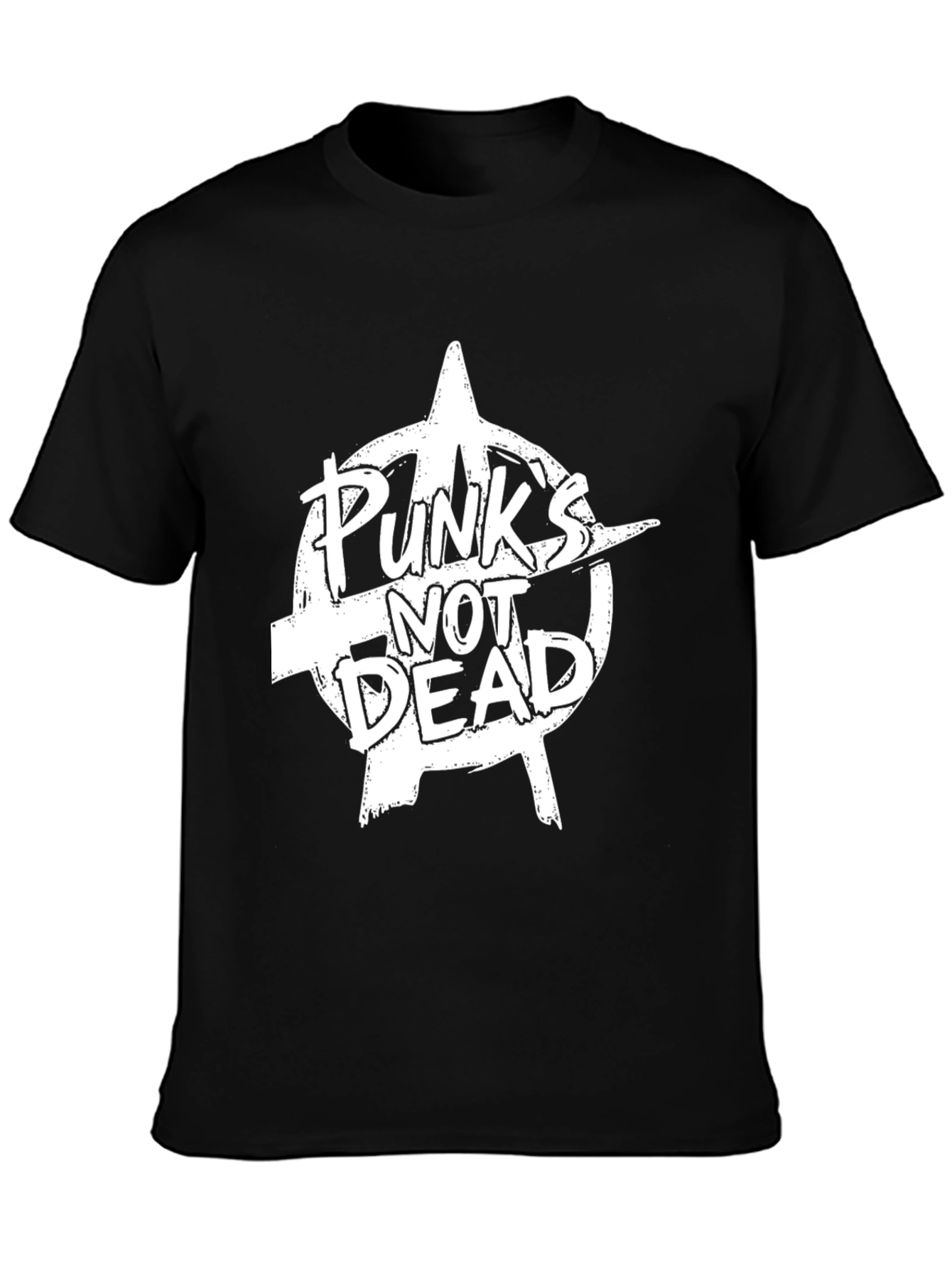 Punks Not Dead Black T-Shirt