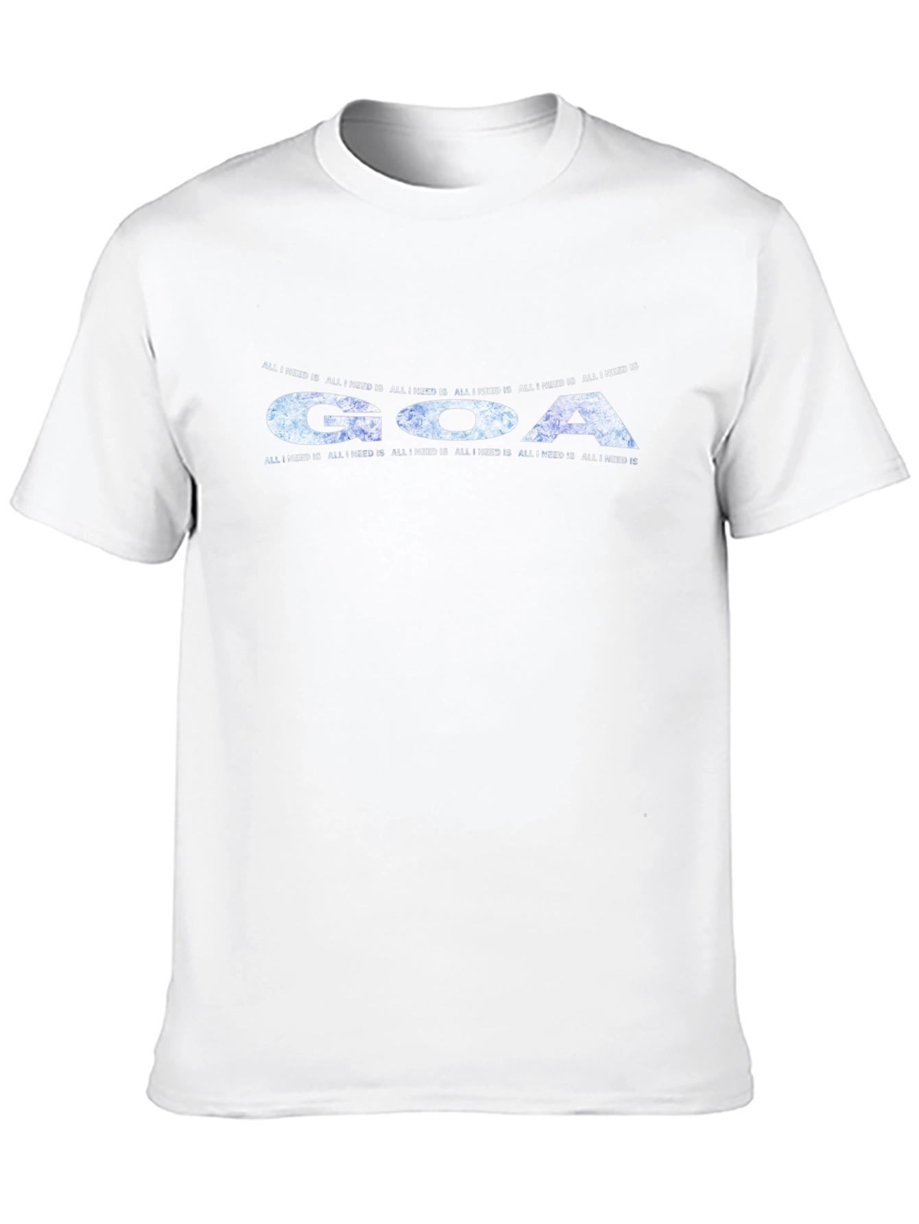 Goa Graphic Print Black T-Shirt