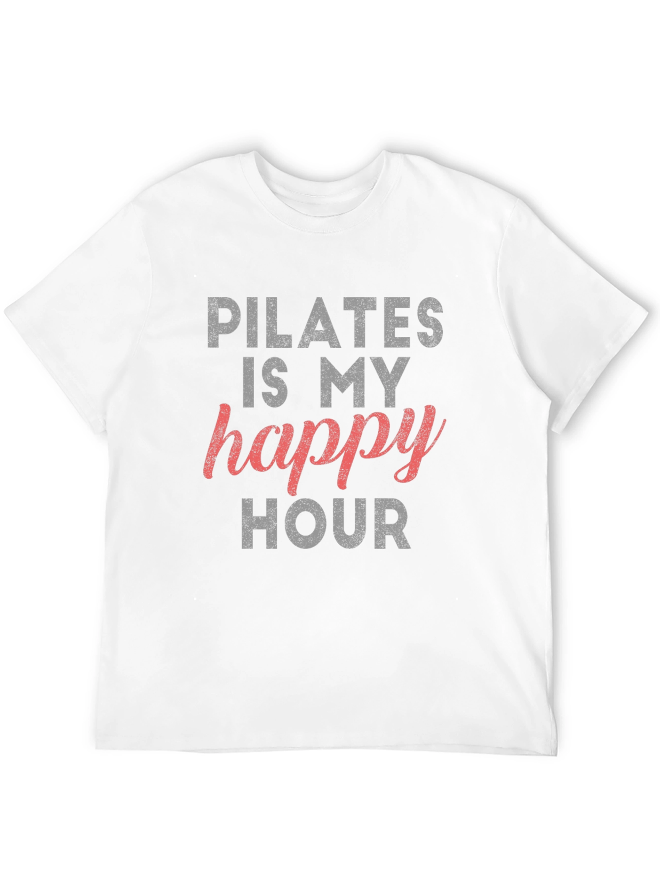Pilates Happy Hour Graphic Tee - Black