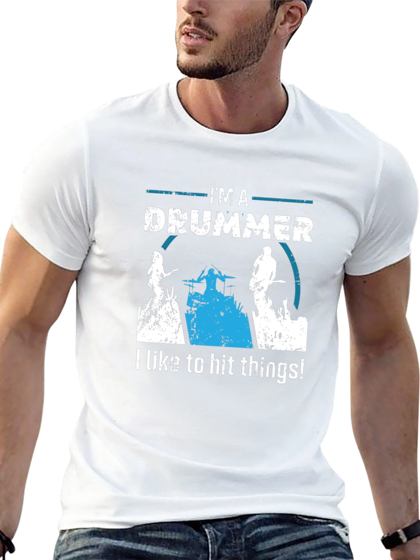 Im A Drummer T-Shirt - Music Lover Tee