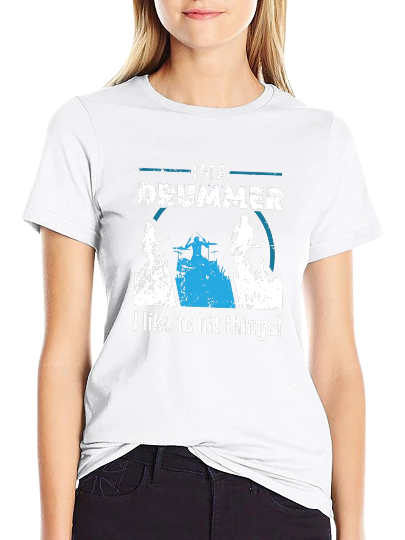 Im A Drummer T-Shirt - Music Lover Tee