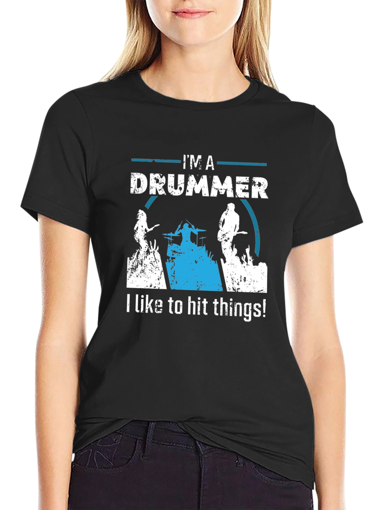 Im A Drummer T-Shirt - Music Lover Tee