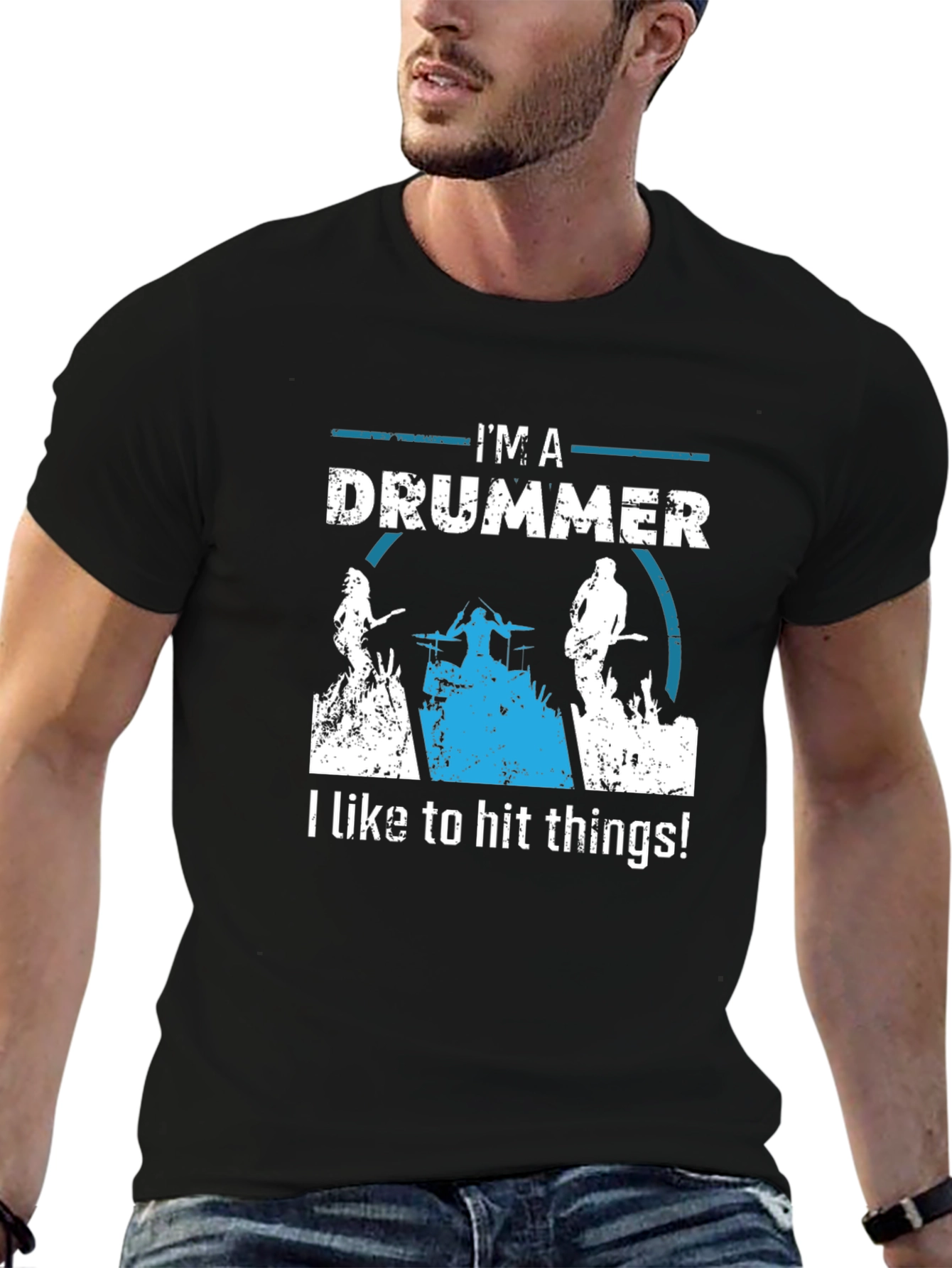 Im A Drummer T-Shirt - Music Lover Tee