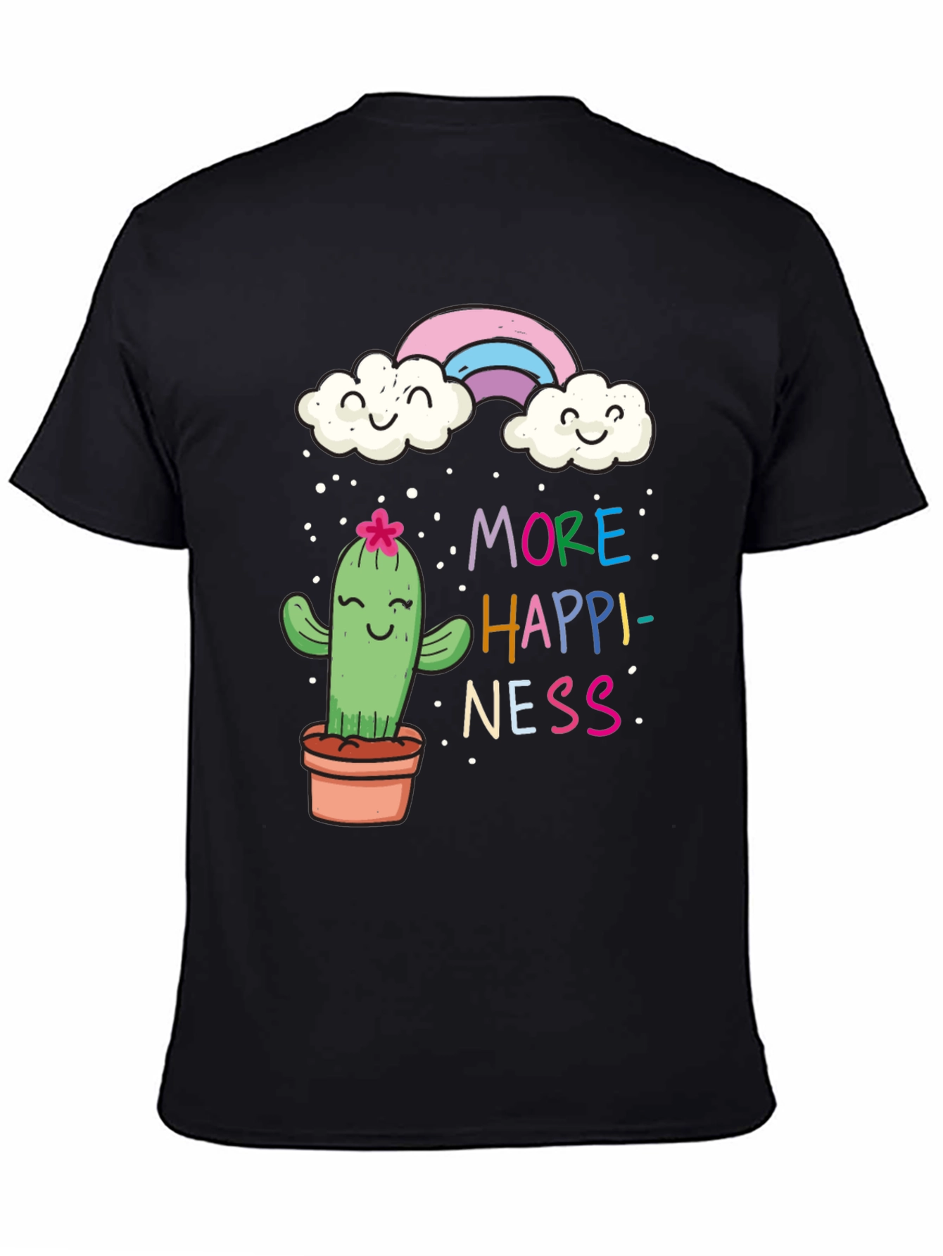 More Happiness Cactus Graphic Tee