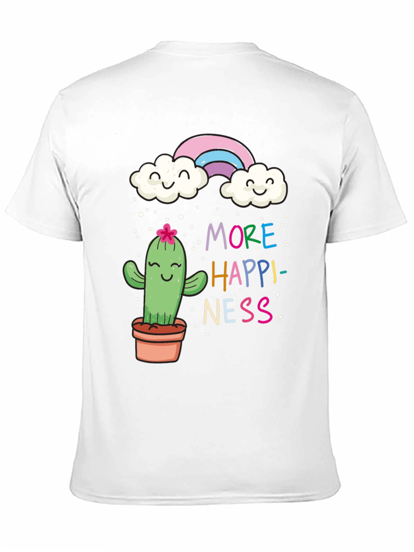 More Happiness Cactus Graphic Tee