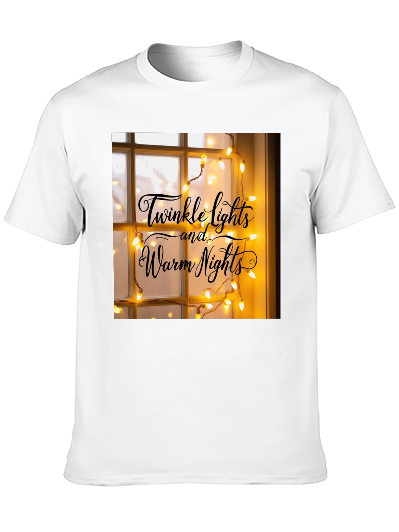 Twinkle Lights & Warm Nights Holiday T-Shirt