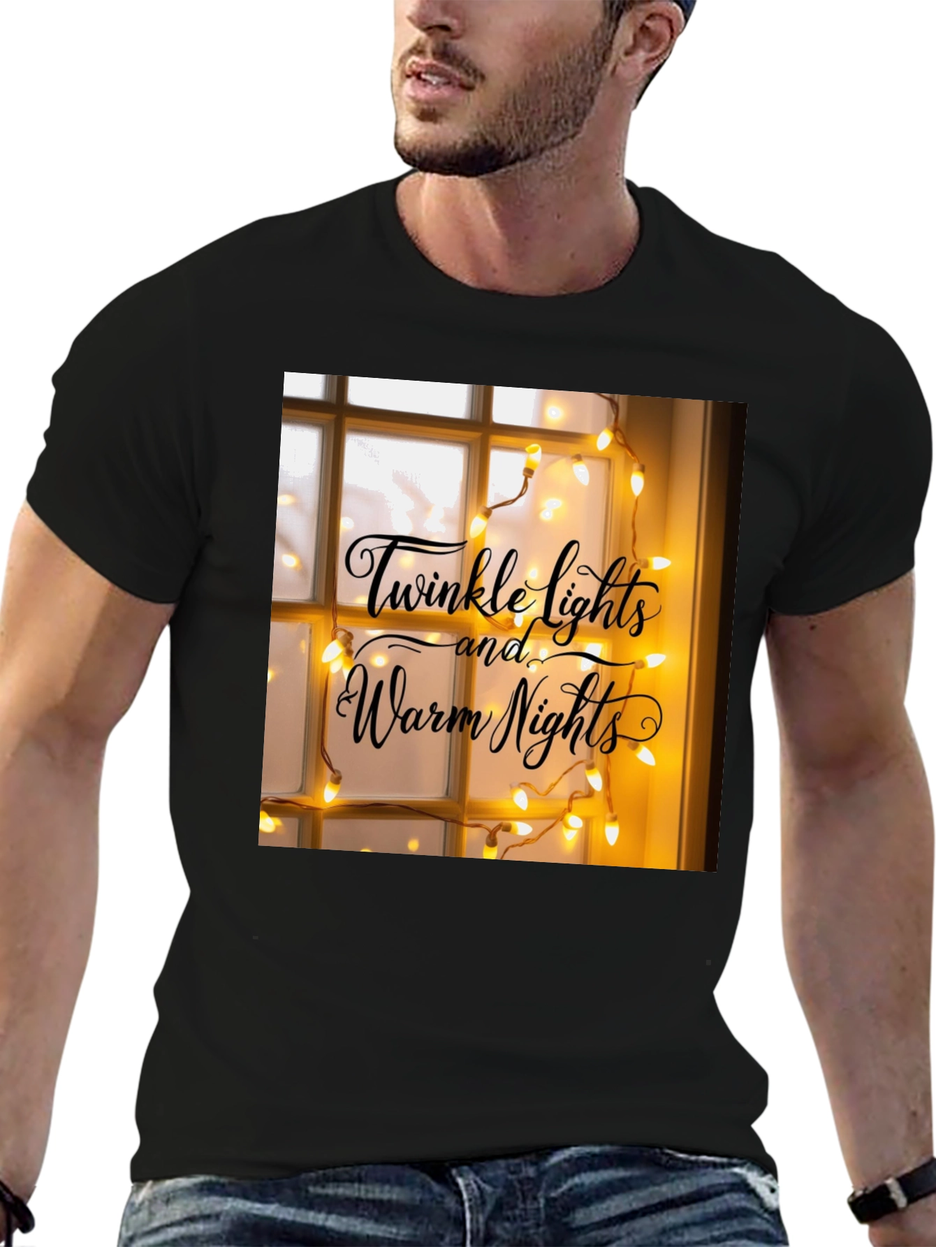 Twinkle Lights & Warm Nights Holiday T-Shirt