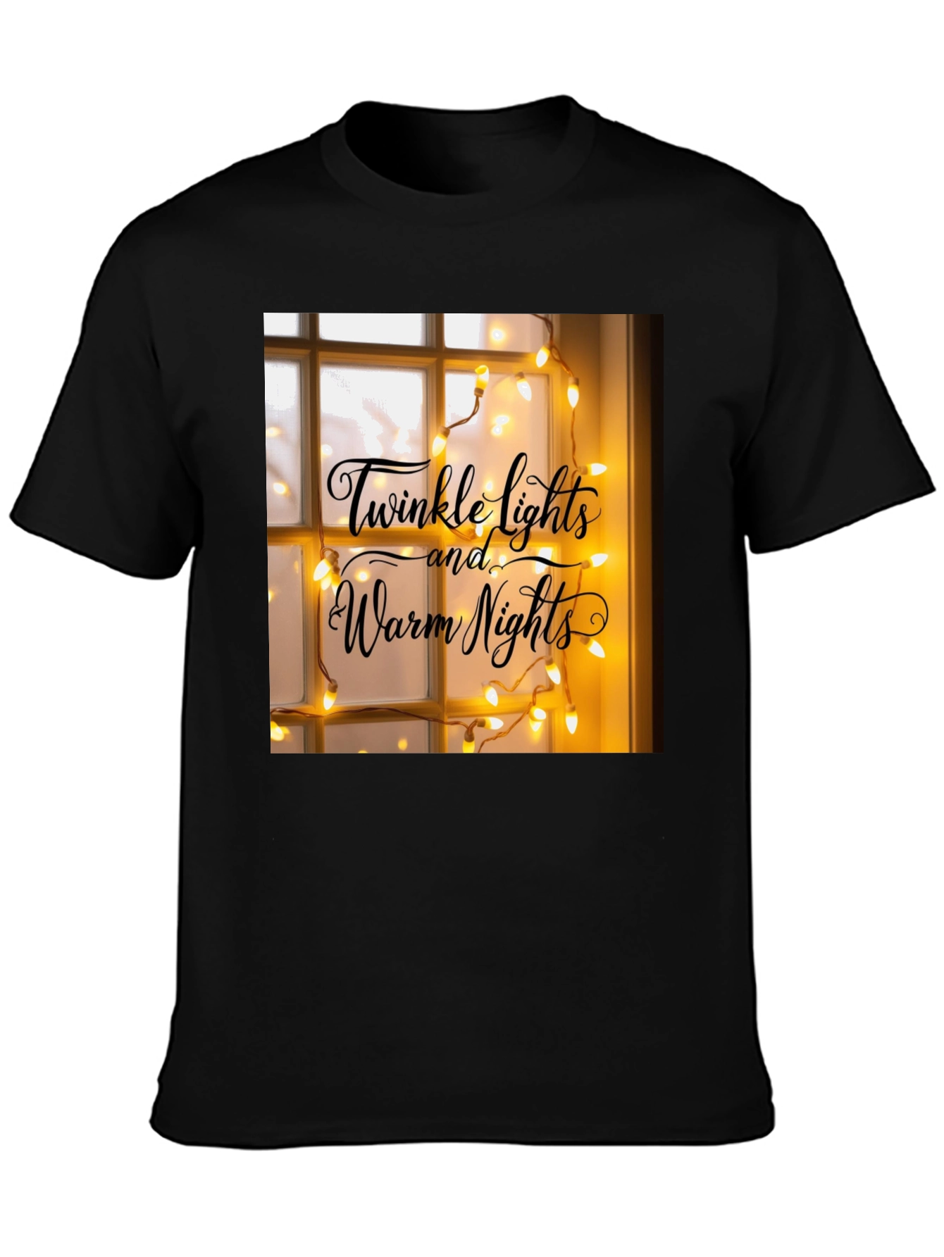 Twinkle Lights & Warm Nights Holiday T-Shirt
