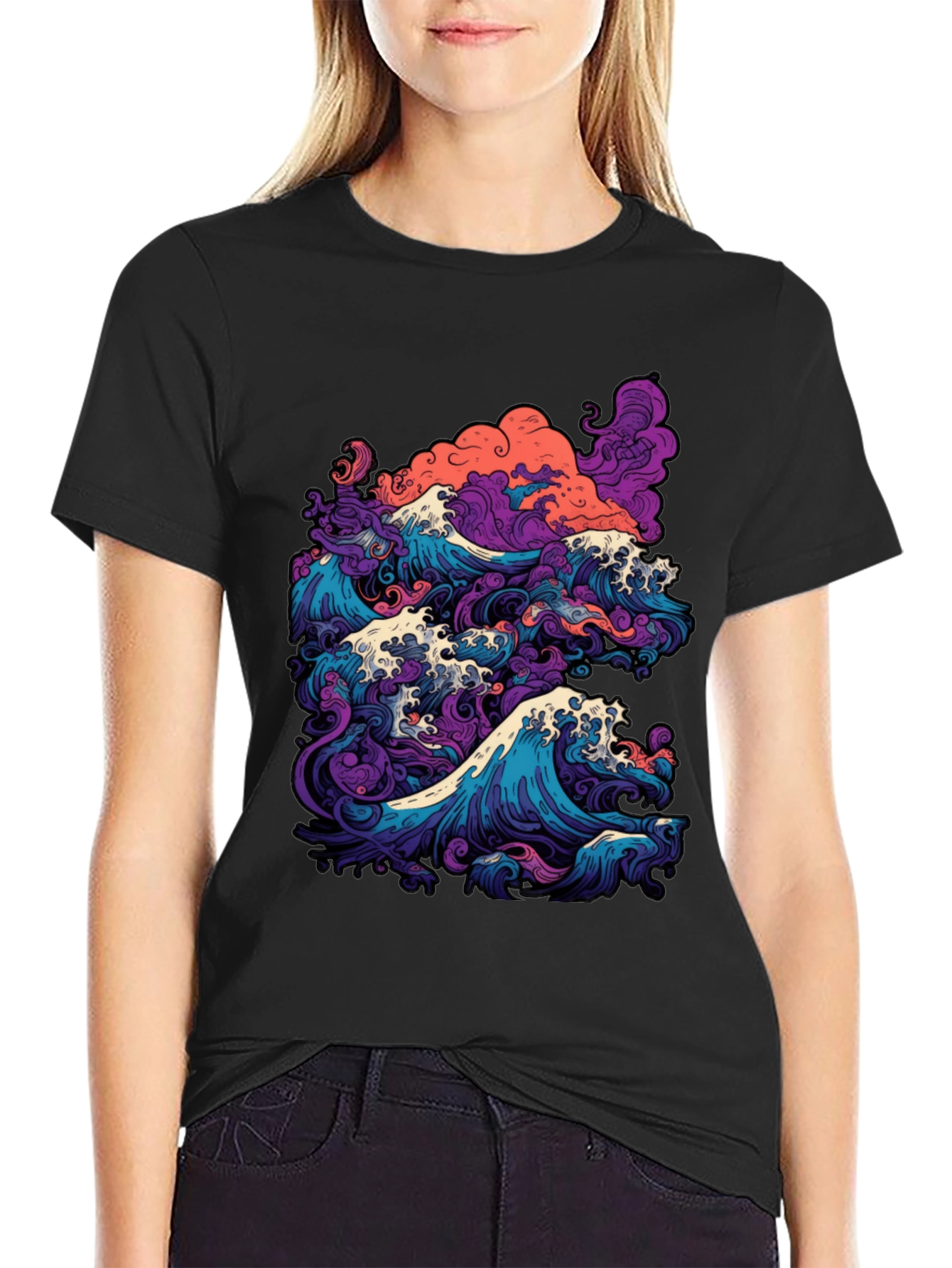 Ocean Wave Graphic T-Shirt