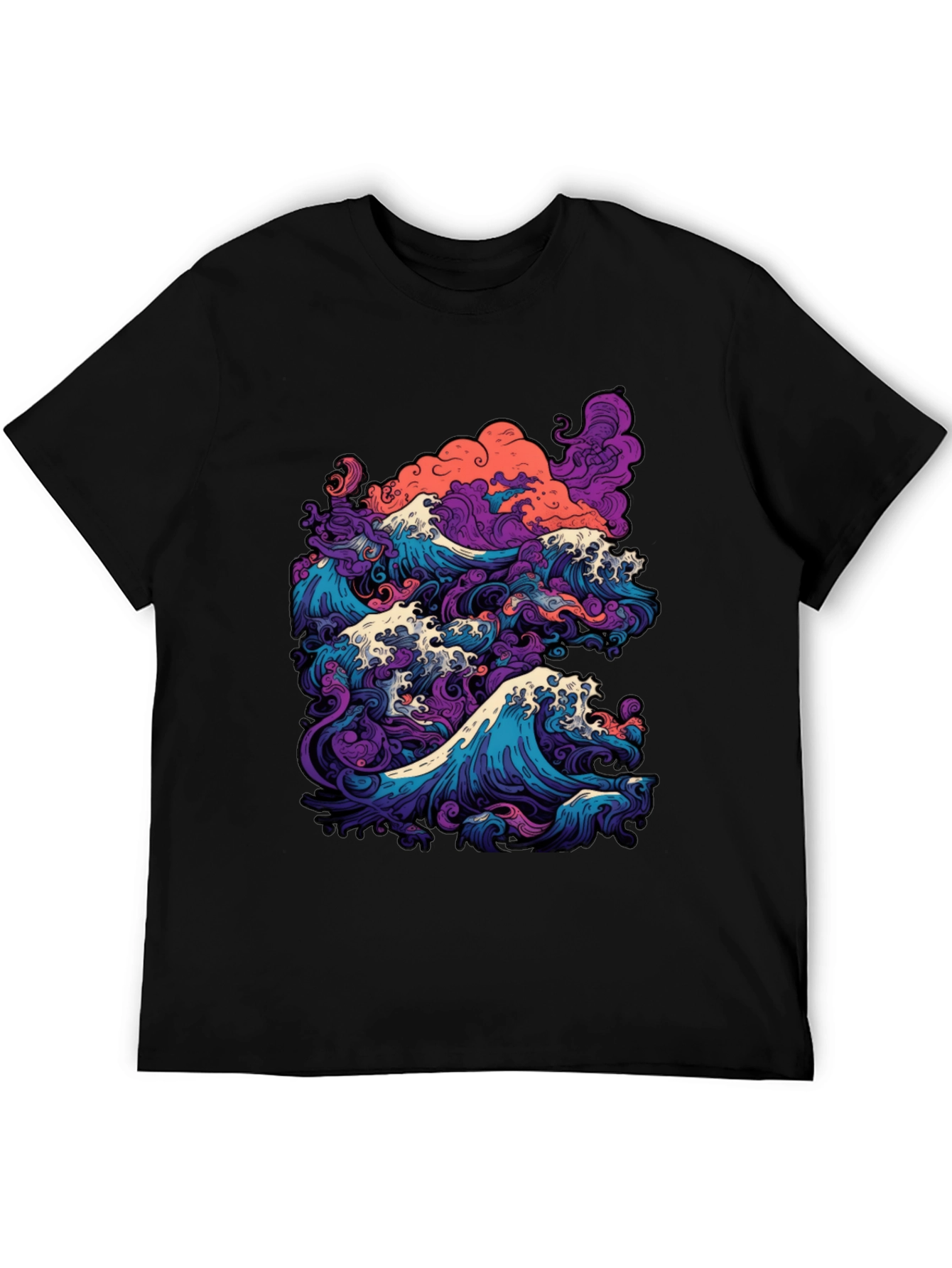 Ocean Wave Graphic T-Shirt