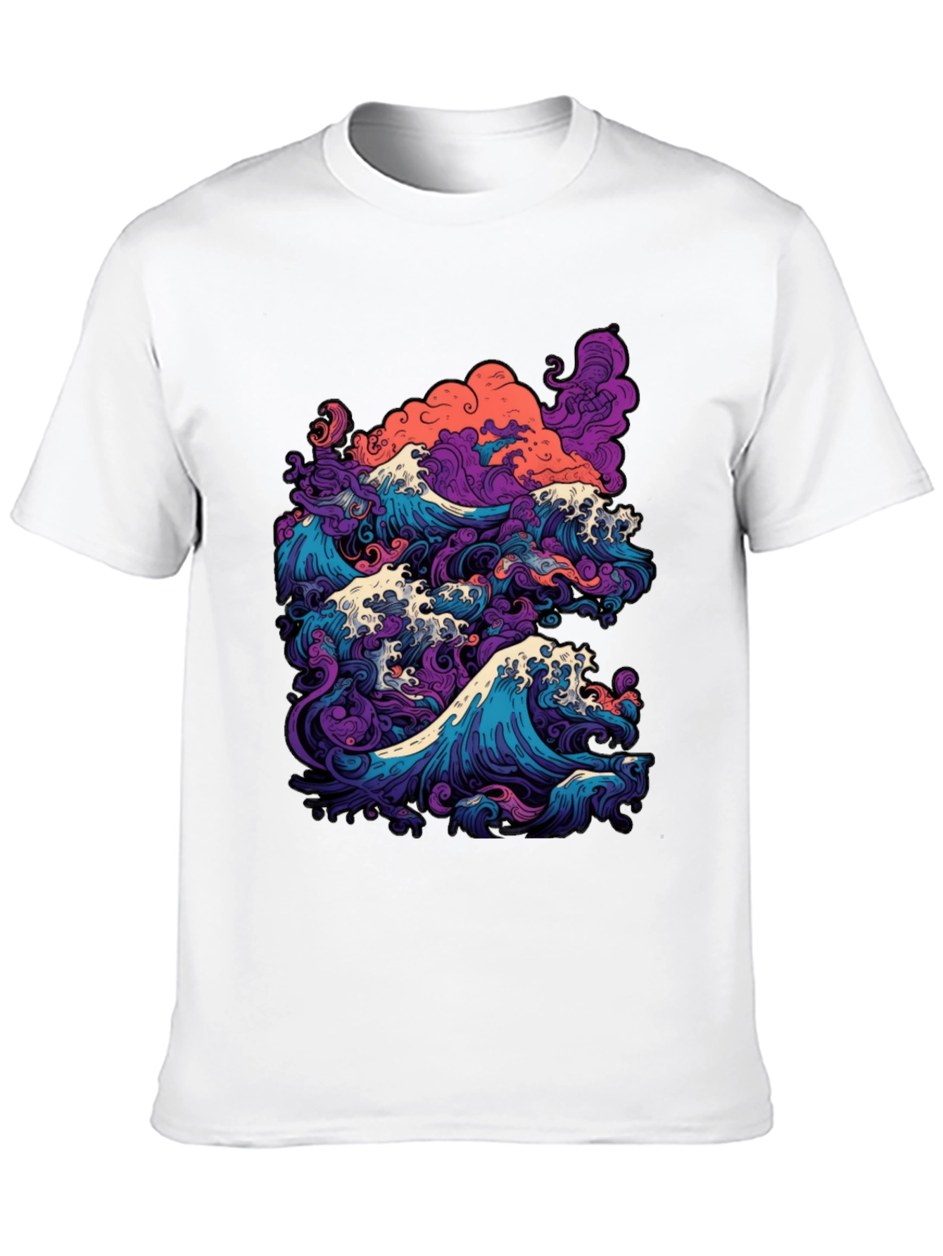 Ocean Wave Graphic T-Shirt