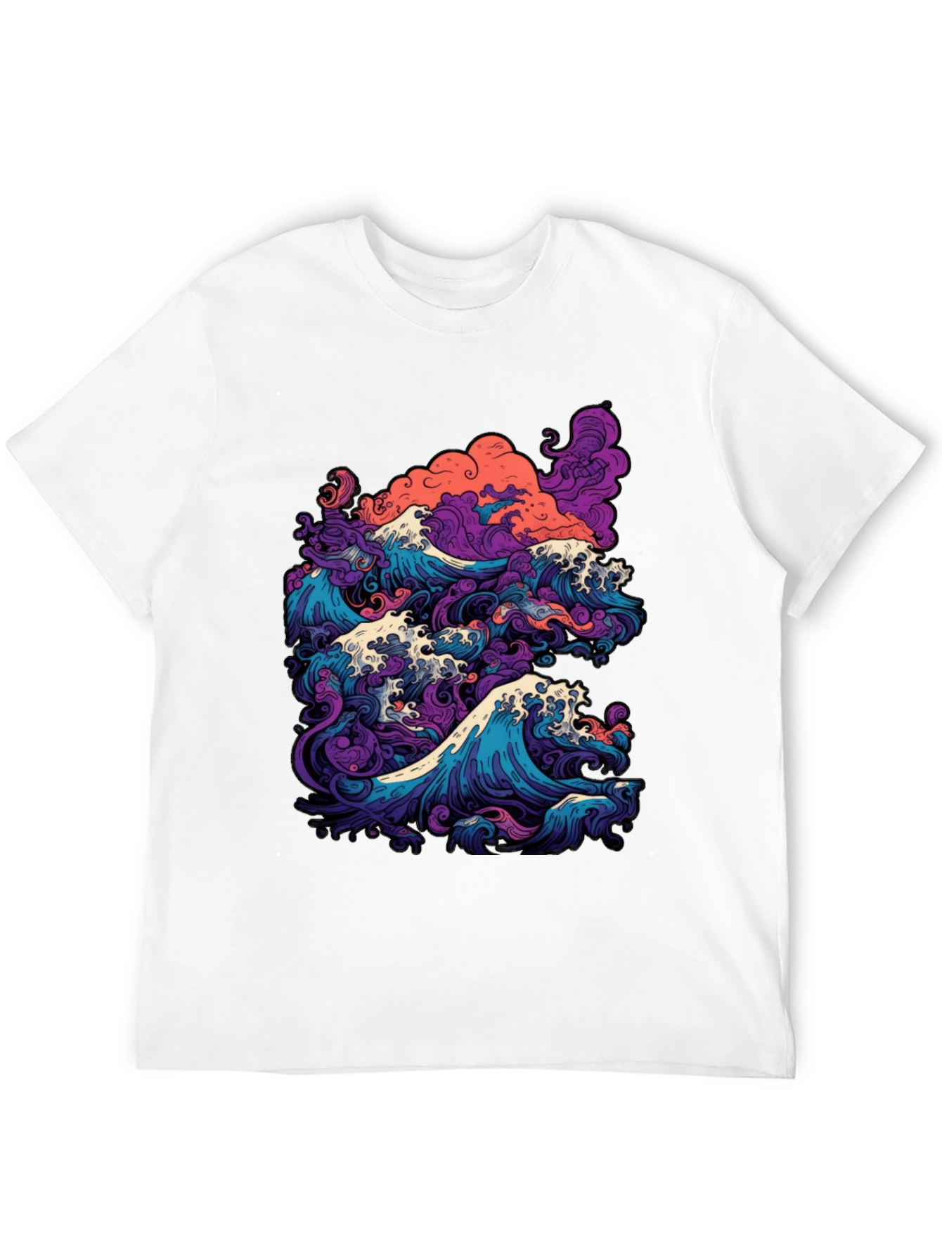 Ocean Wave Graphic T-Shirt