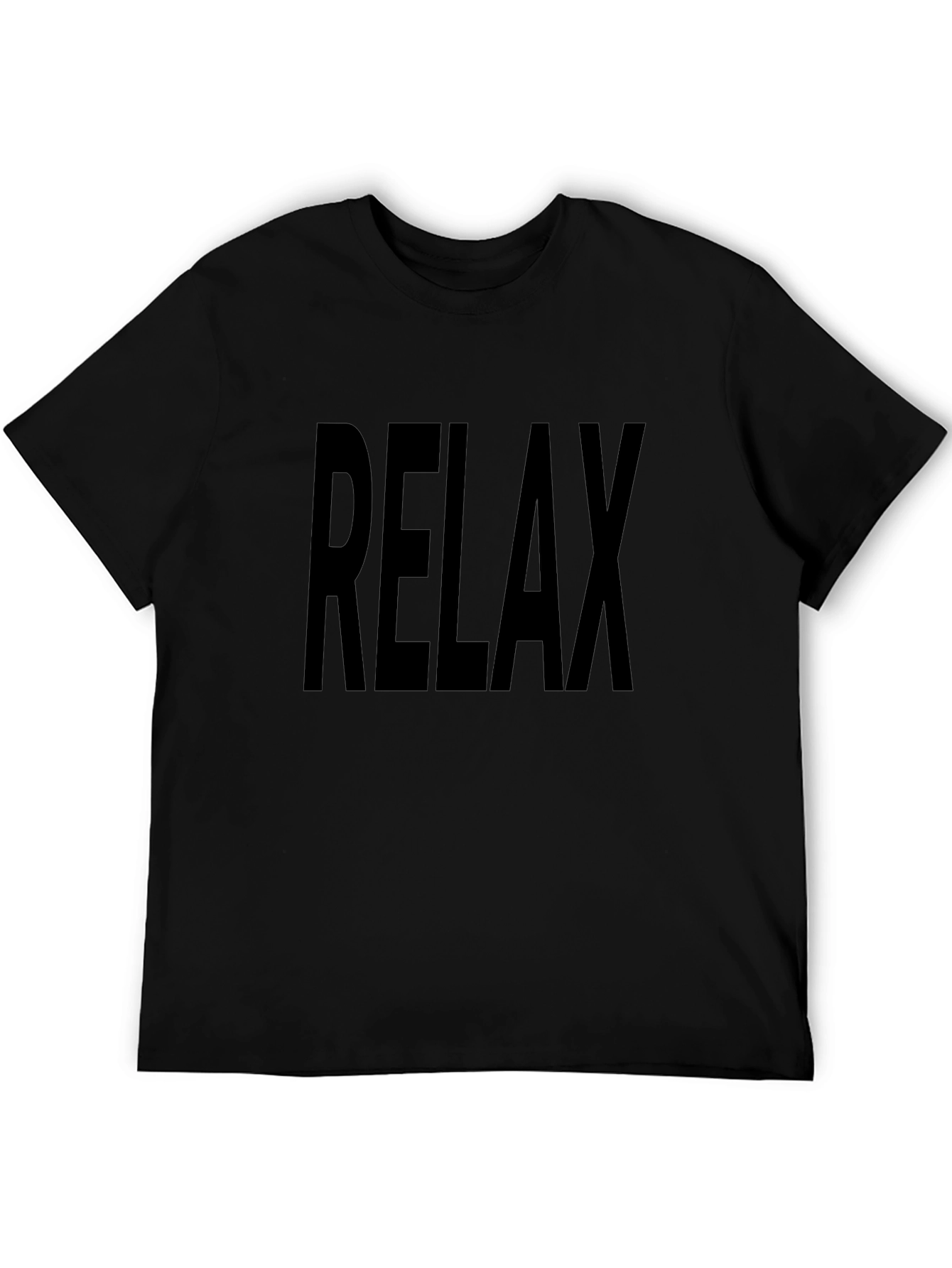 Relax Black T-Shirt