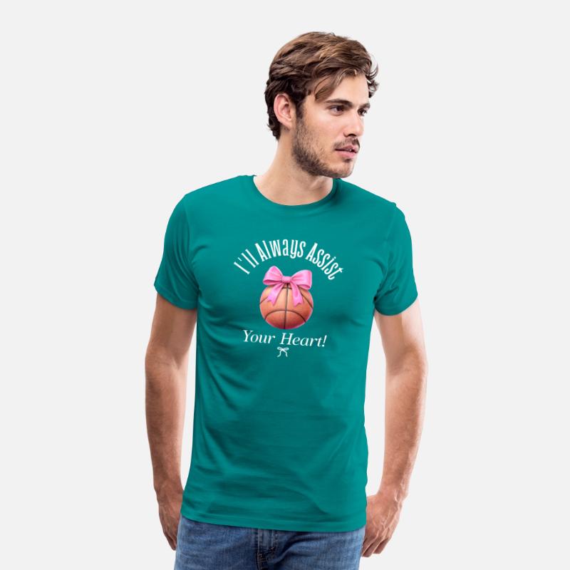 I'll Always Assist Your Heart! Basketball T Shirt