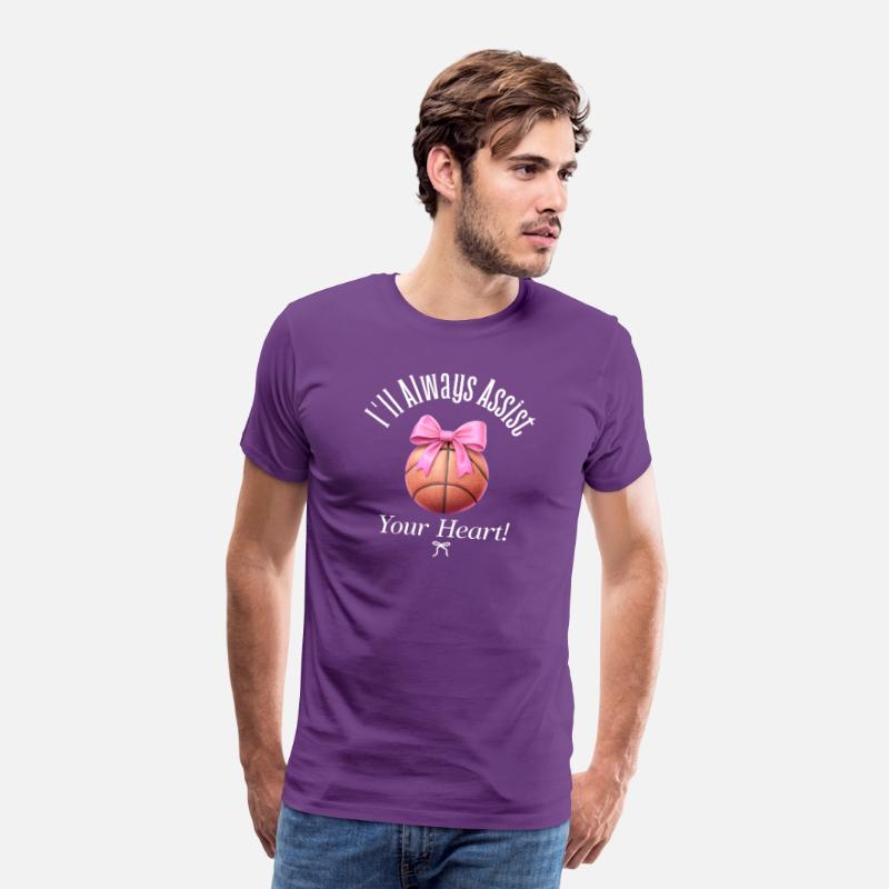 I'll Always Assist Your Heart! Basketball T Shirt