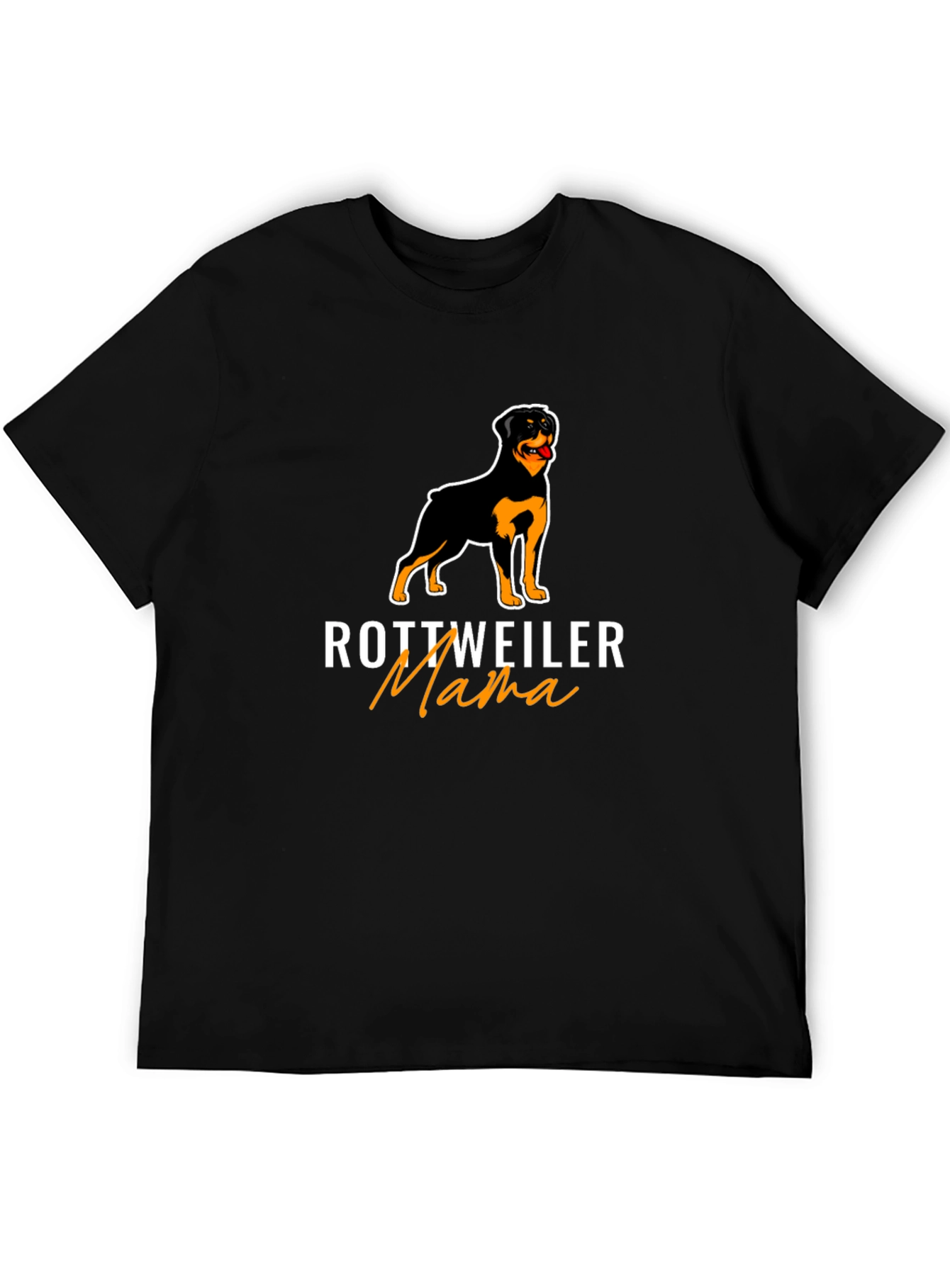Rottweiler Mama Graphic Tee - Dog Lover Shirt
