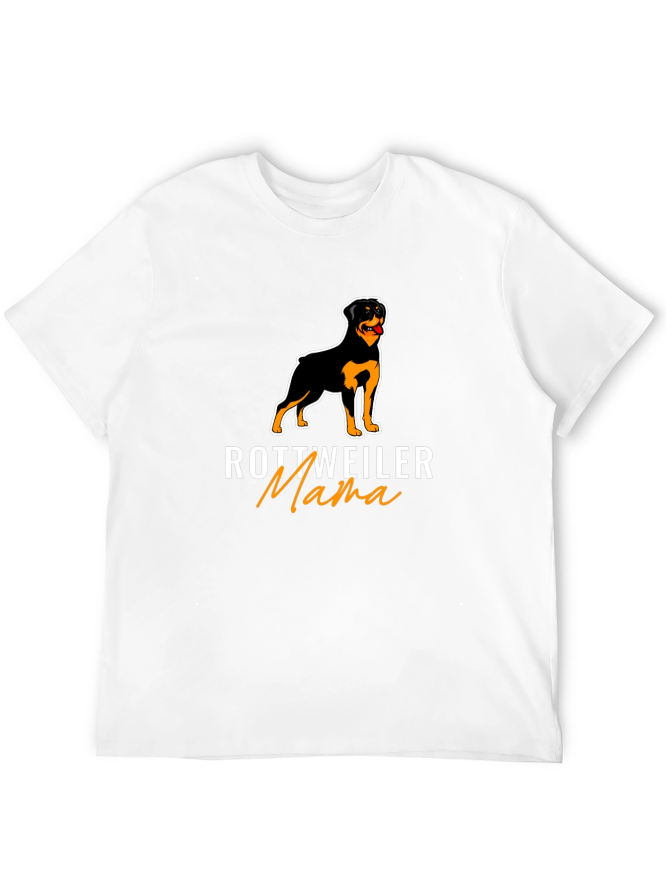 Rottweiler Mama Graphic Tee - Dog Lover Shirt