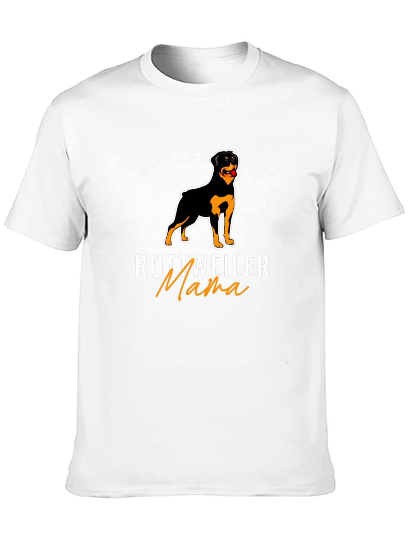 Rottweiler Mama Graphic Tee - Dog Lover Shirt
