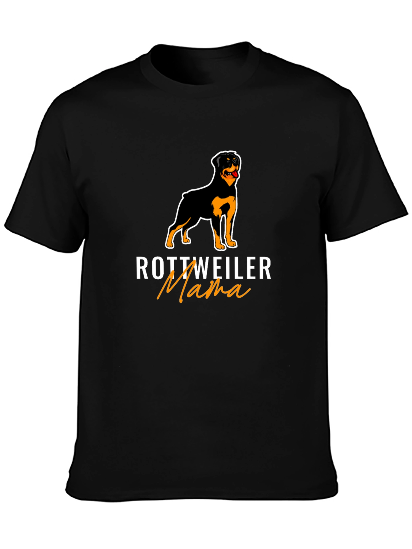 Rottweiler Mama Graphic Tee - Dog Lover Shirt