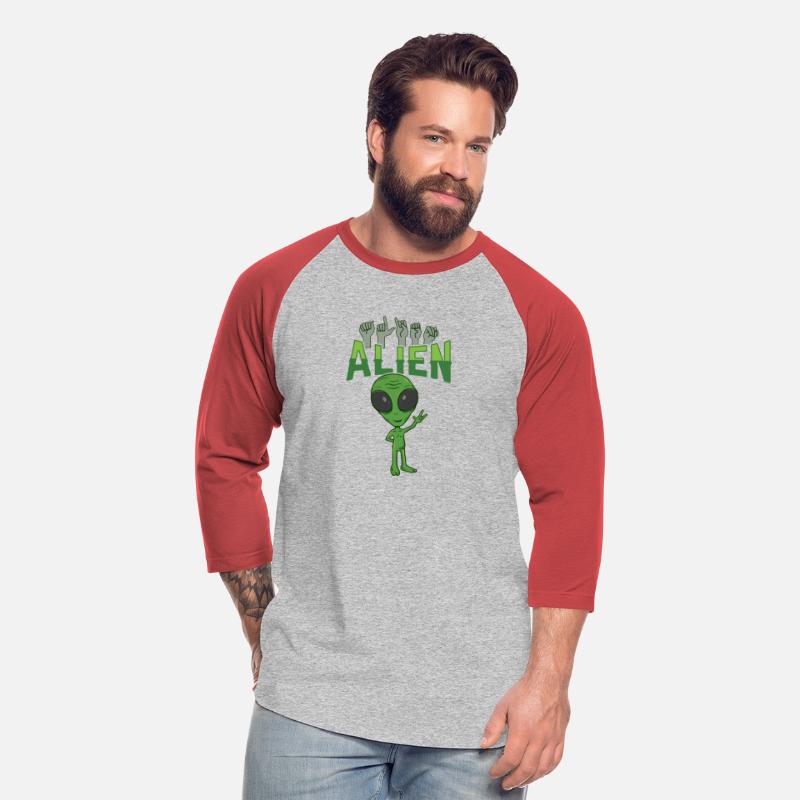 ILY Alien ASL Hand Gesture Deaf Hearing Loss
