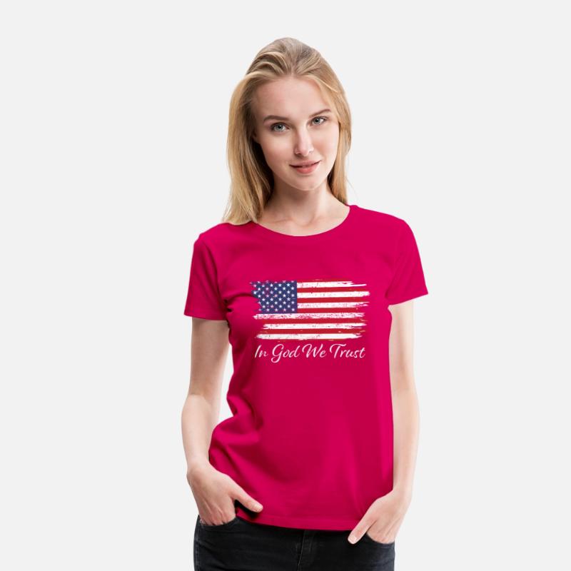 In God We Trust Us Flag Patriotic