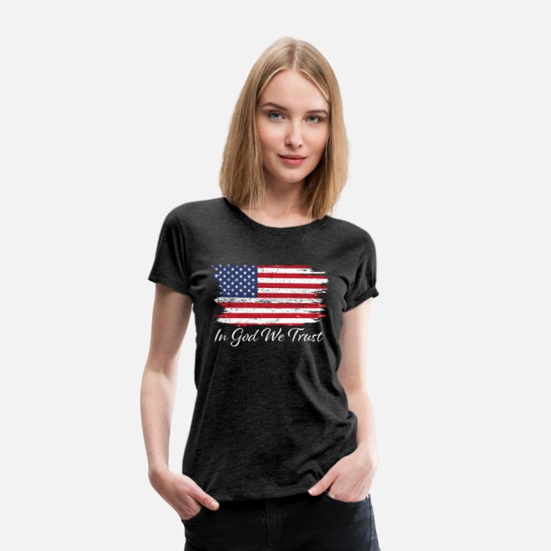 In God We Trust Us Flag Patriotic