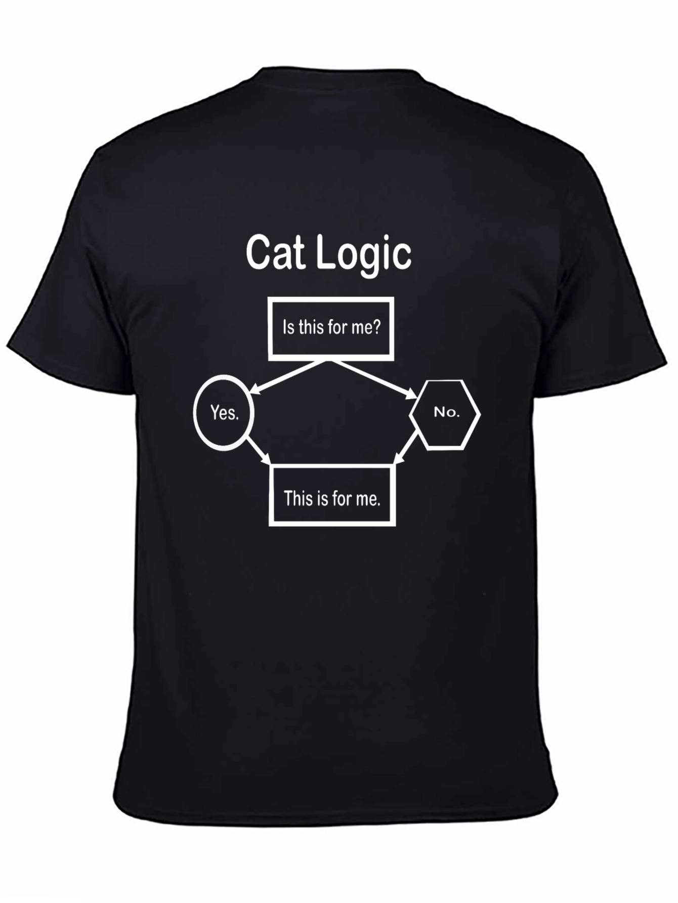 Cat Logic T-Shirt - Funny Cat Lover Gift
