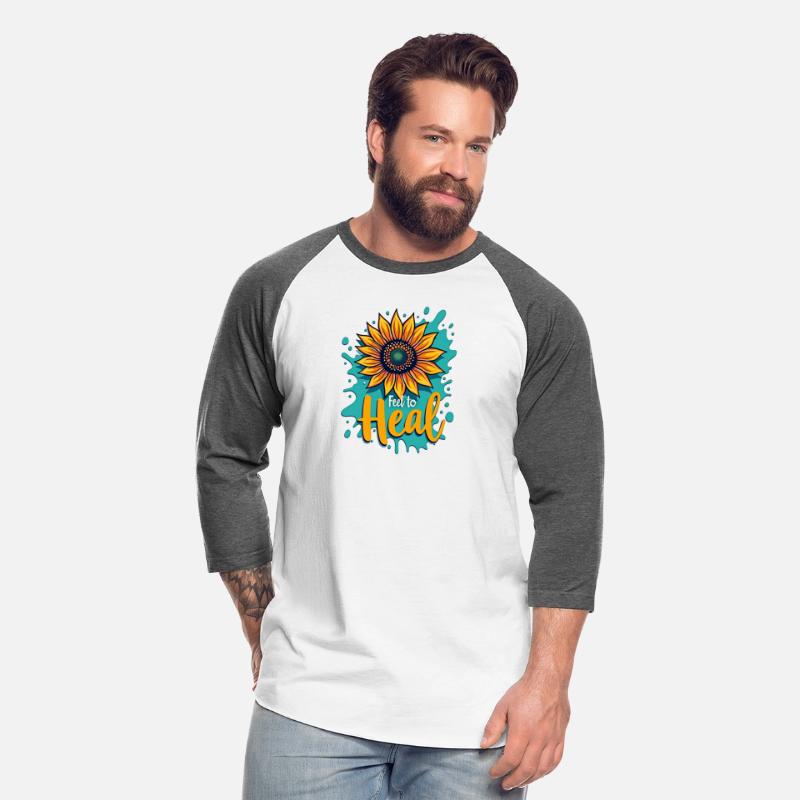 Inspirational Sunflower Feel to Heal Motivational
