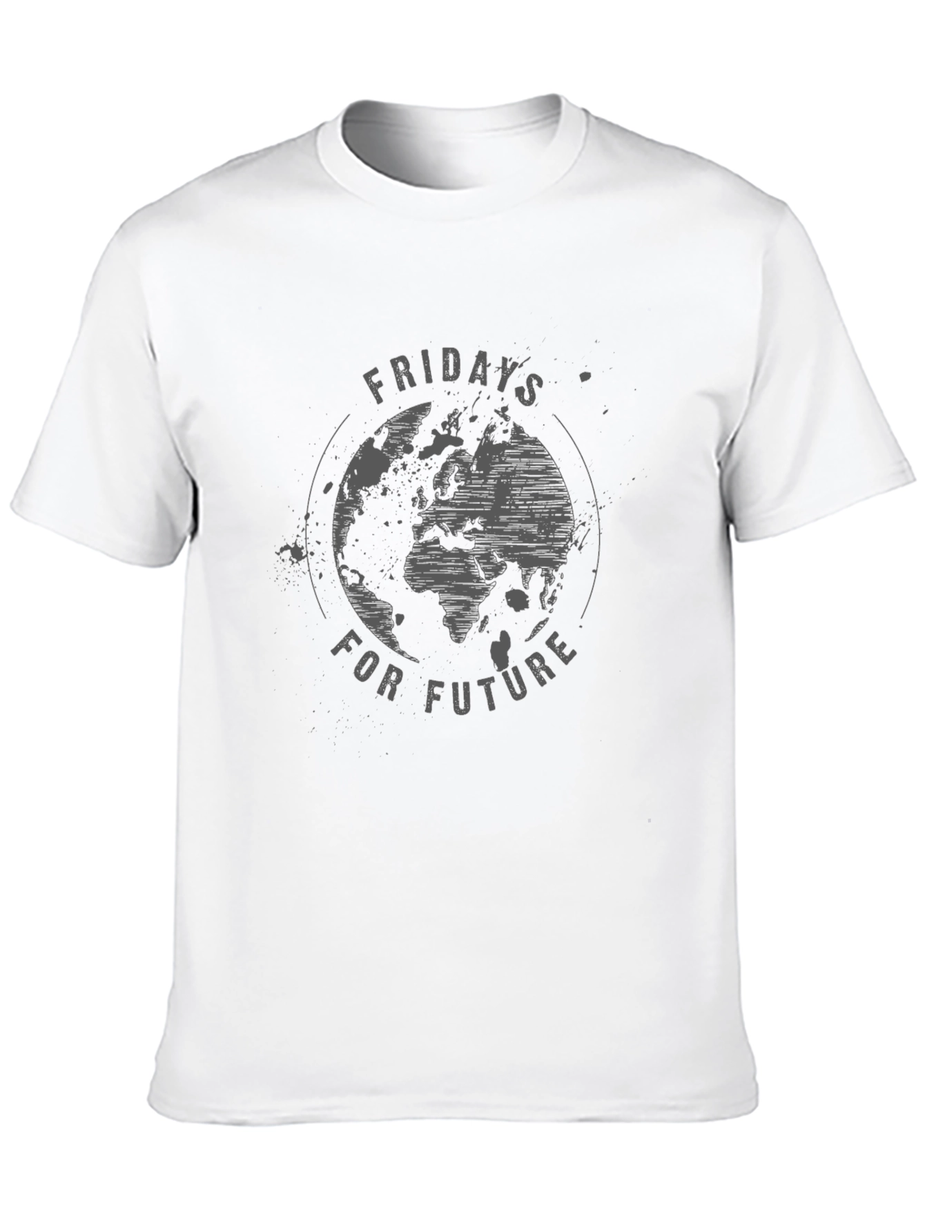Fridays for Future Earth Graphic Tee - Black