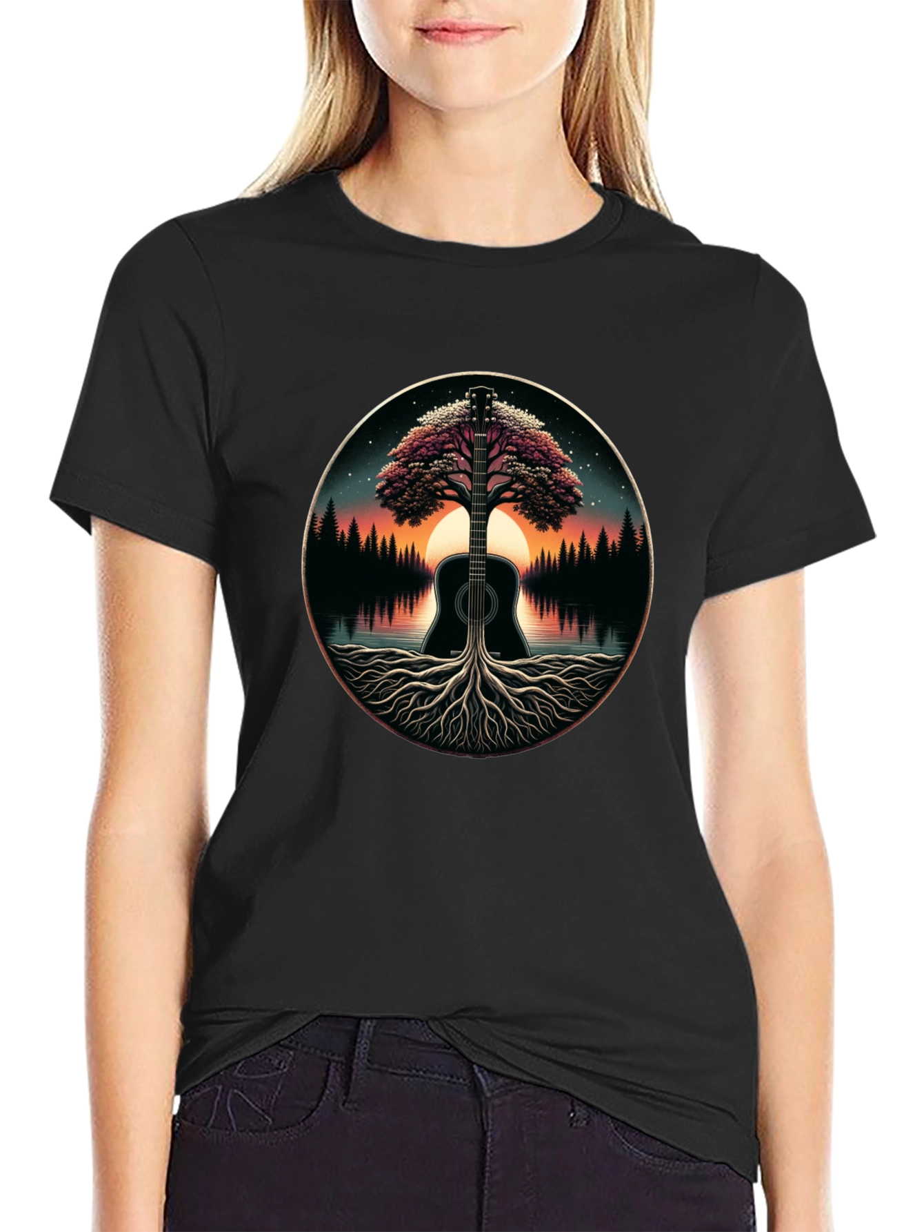 Guitar Tree Graphic Tee