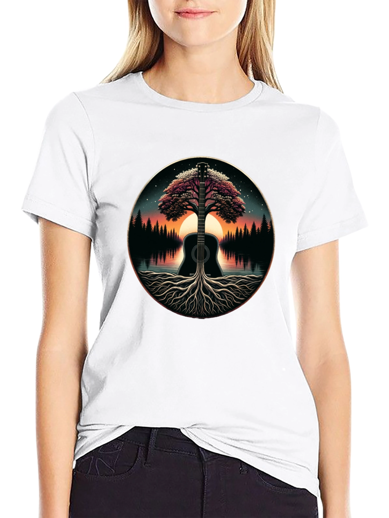 Guitar Tree Graphic Tee