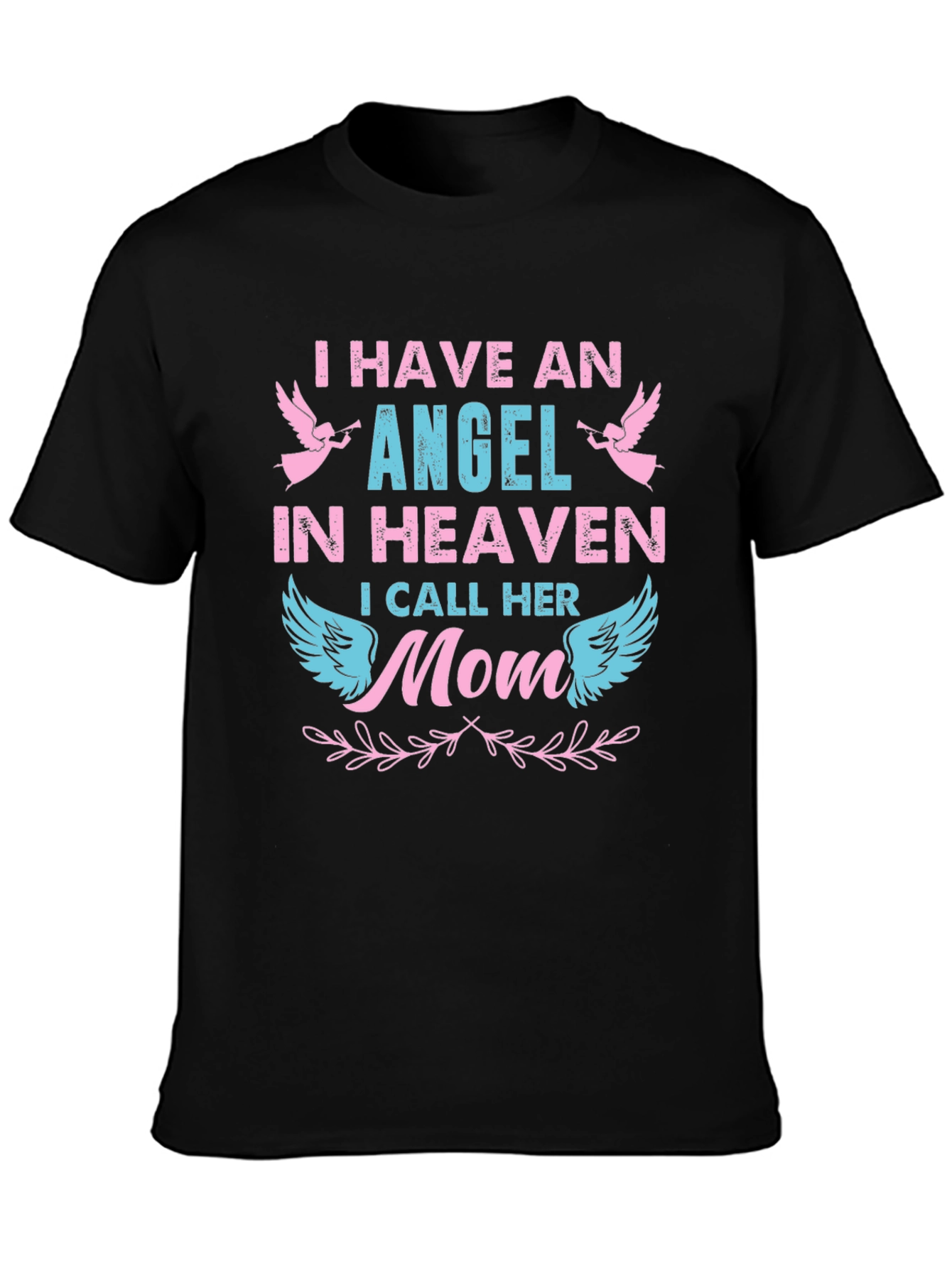 Angel Mom T-Shirt Remembrance Tee
