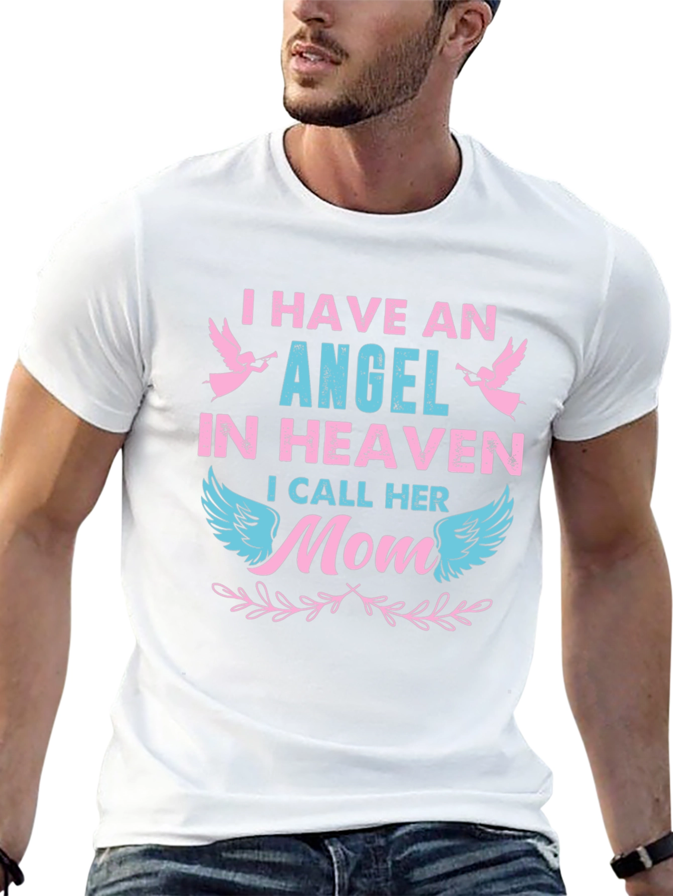 Angel Mom T-Shirt Remembrance Tee