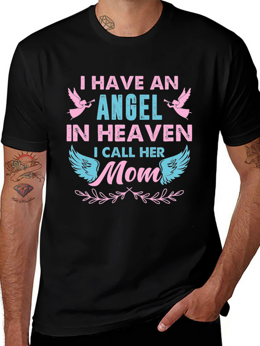 Angel Mom T-Shirt Remembrance Tee