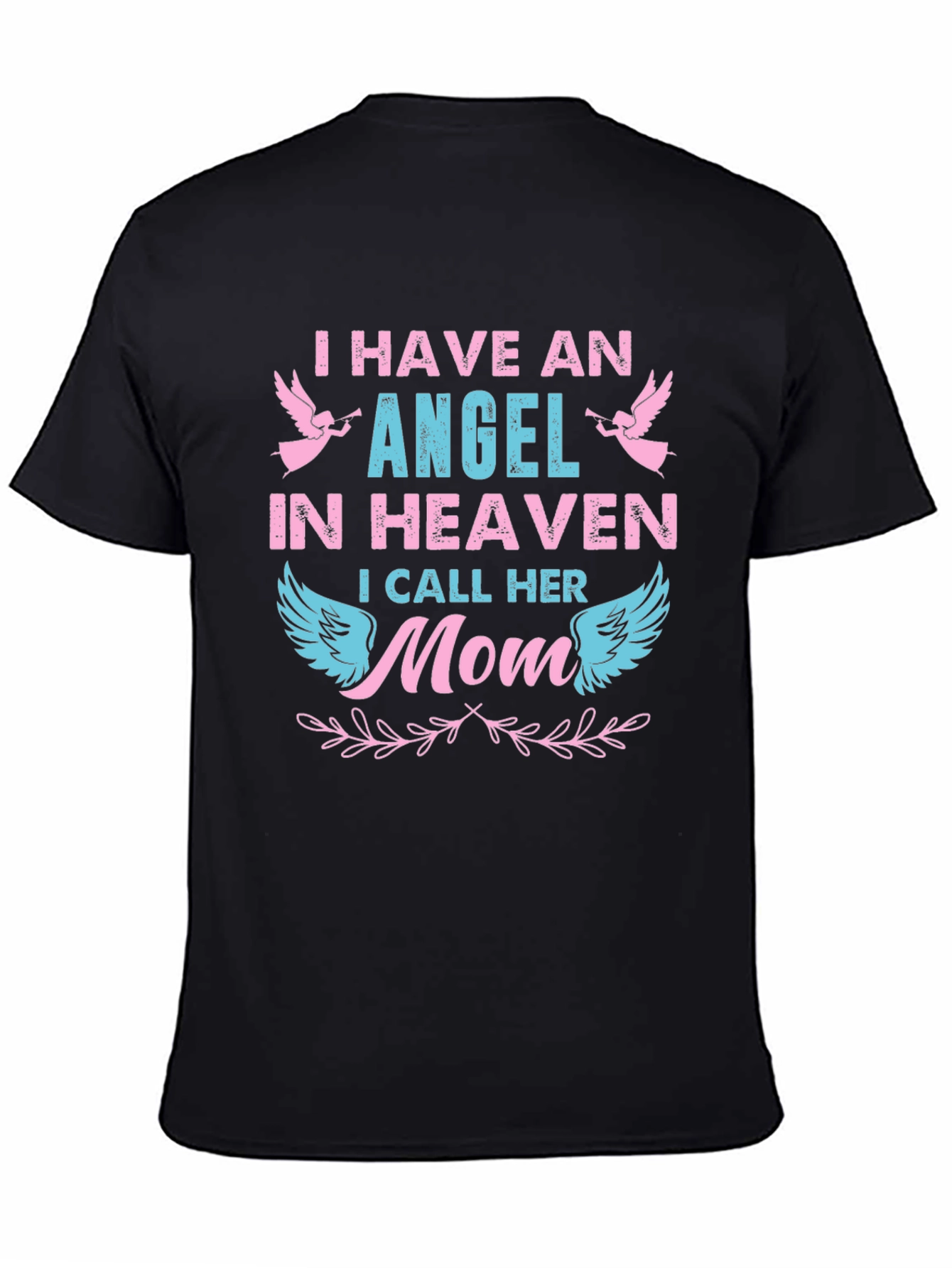 Angel Mom T-Shirt Remembrance Tee