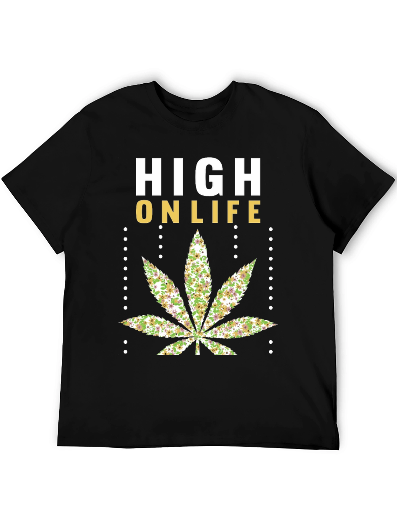 High On Life Graphic T-Shirt - Black