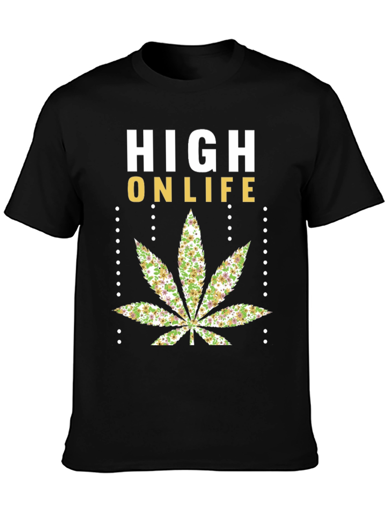 High On Life Graphic T-Shirt - Black