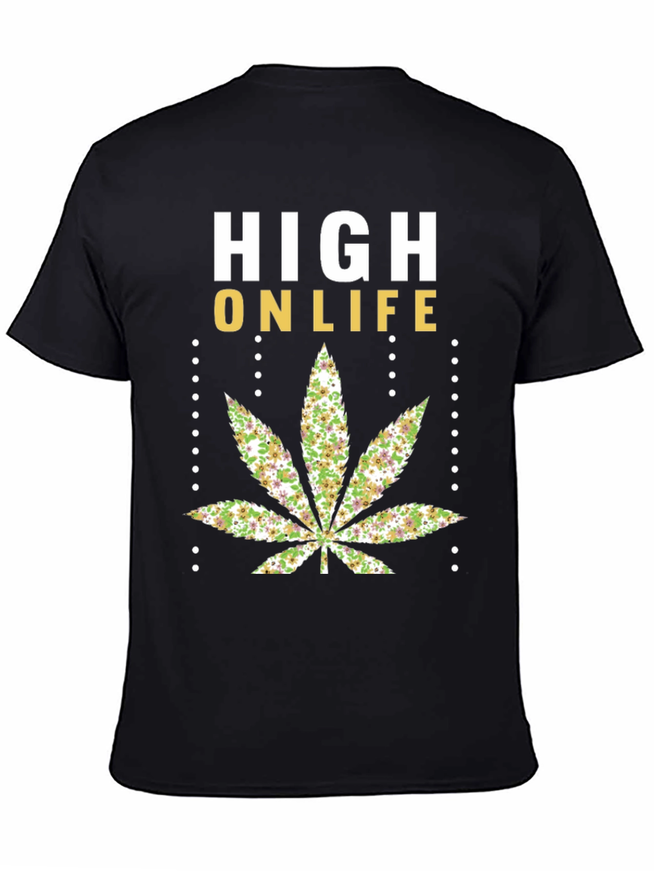 High On Life Graphic T-Shirt - Black