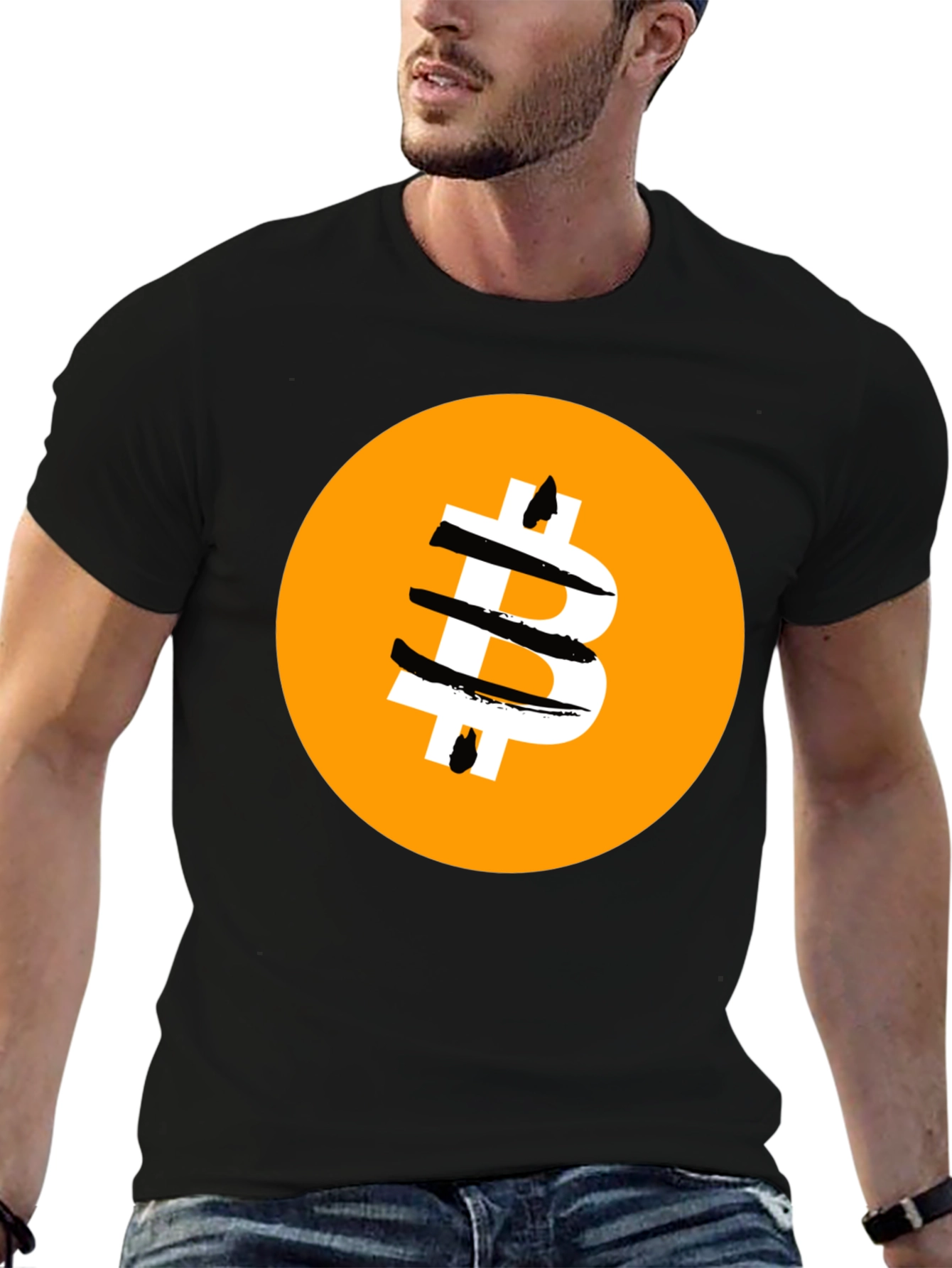 Bitcoin Graphic Tee - Cryptocurrency T-Shirt