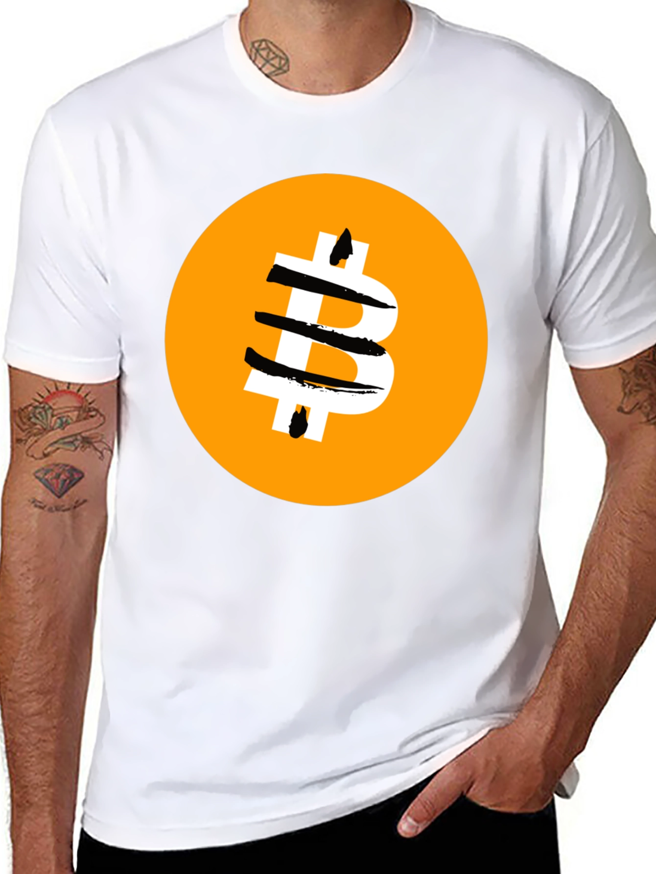 Bitcoin Graphic Tee - Cryptocurrency T-Shirt