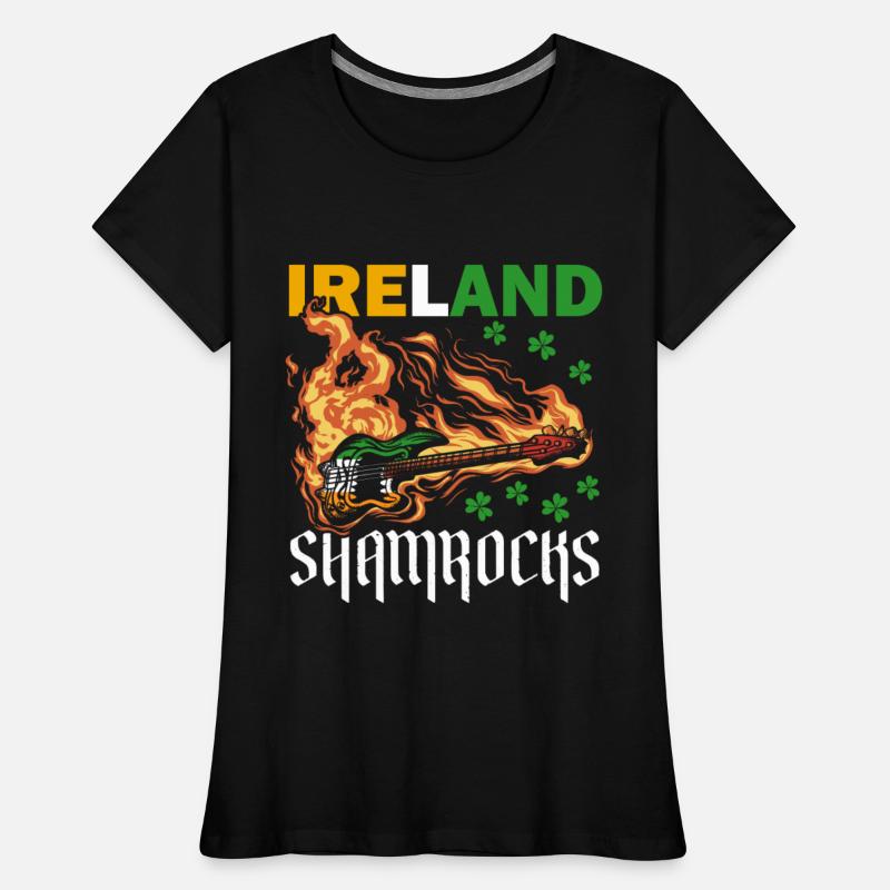 Ireland Shamrocks Music Guitar St. Patrick's Day