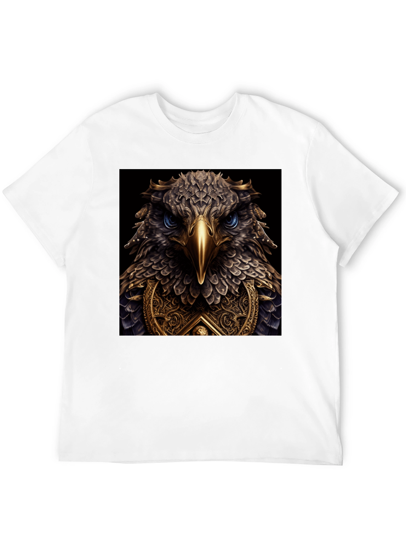 Eagle Crest Graphic Tee - Mens Black T-Shirt